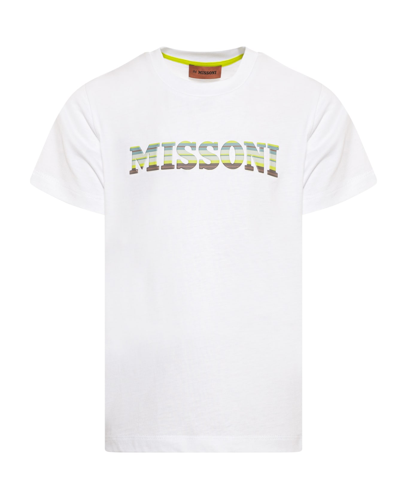 Missoni Kids T-shirt Con Stampa - White Tシャツ＆ポロシャツ