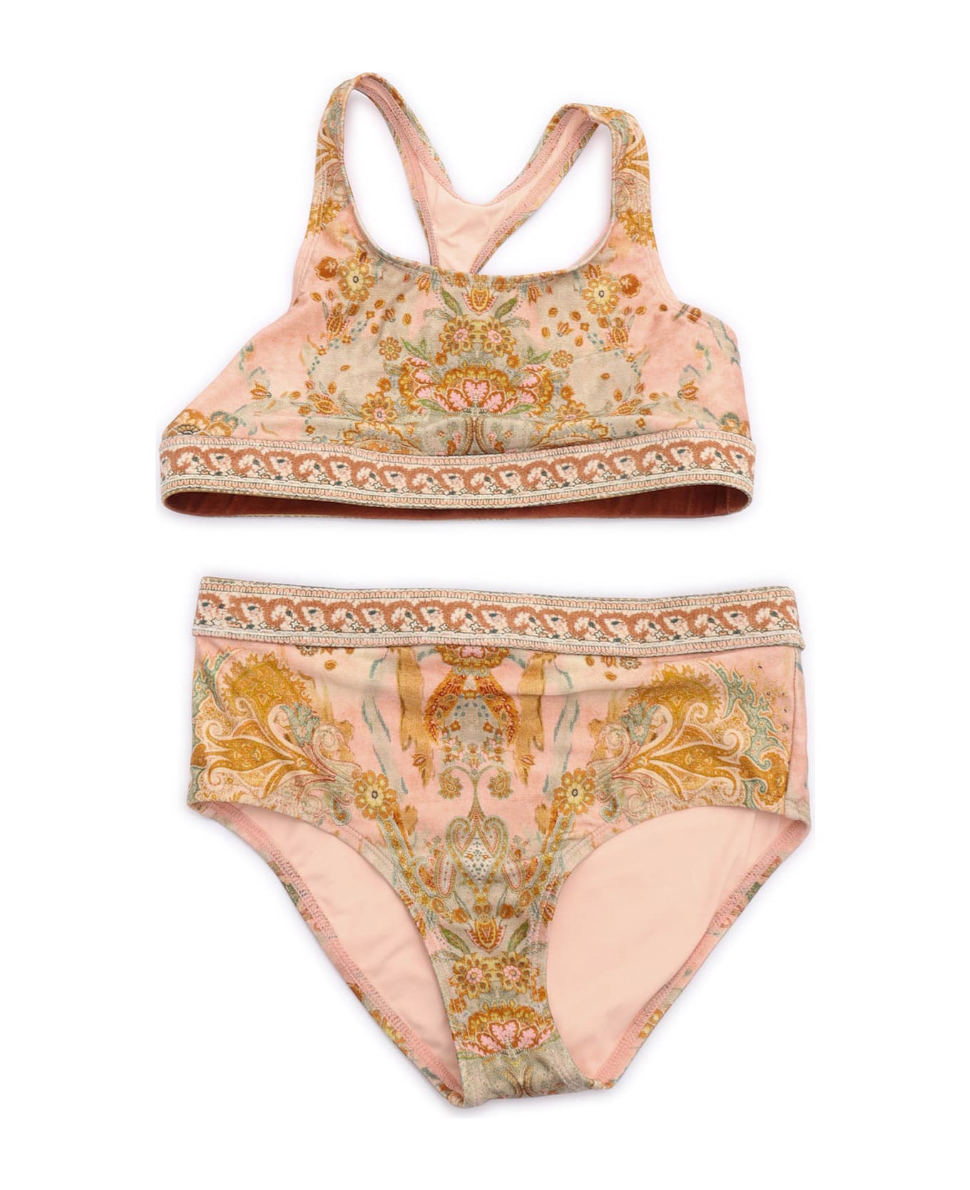Zimmermann Wylie Kids Racer Back Bikini - PINK