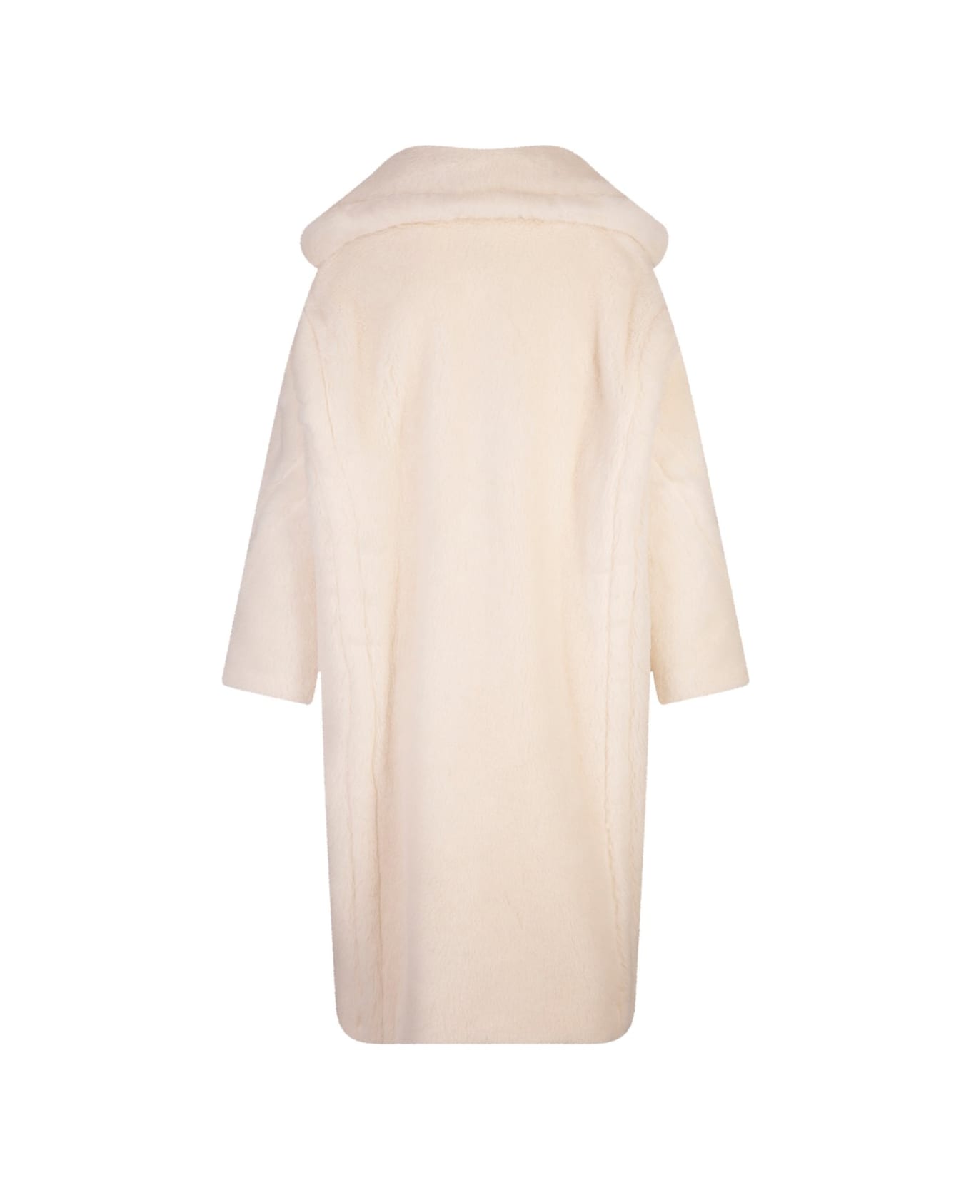 Max Mara White Teddy Bear Coat - White