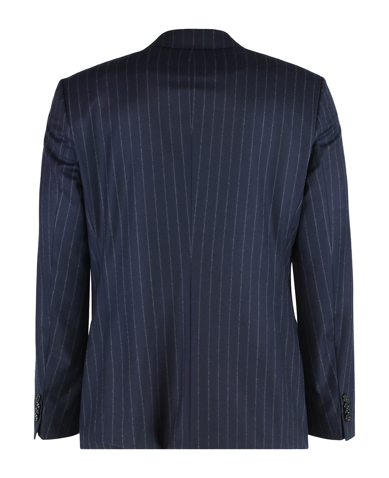 Hugo Boss I Wear A Slim Fit Two-piece Suit Made Of Virgin Wool. - blue