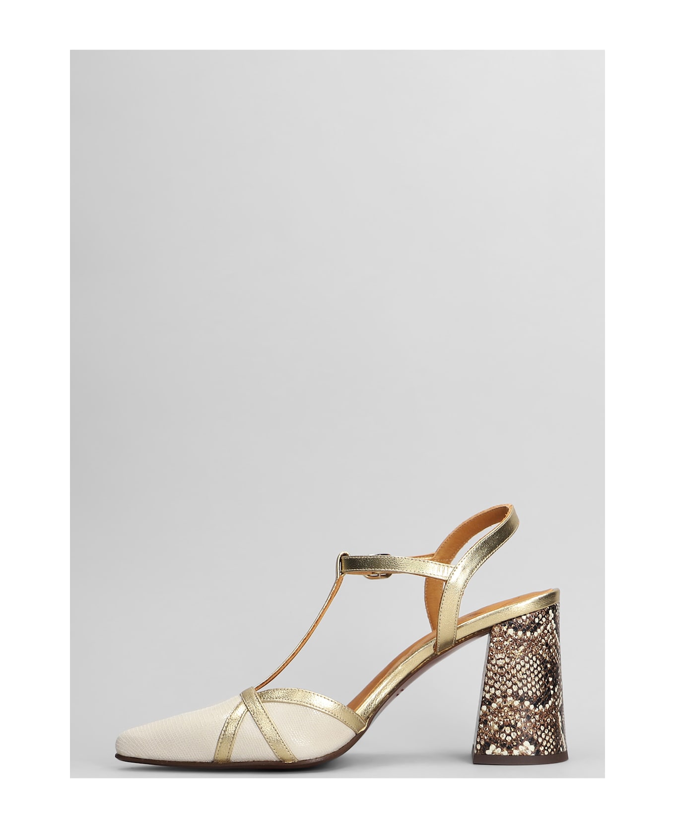 Chie Mihara Pumps In Beige Leather - beige