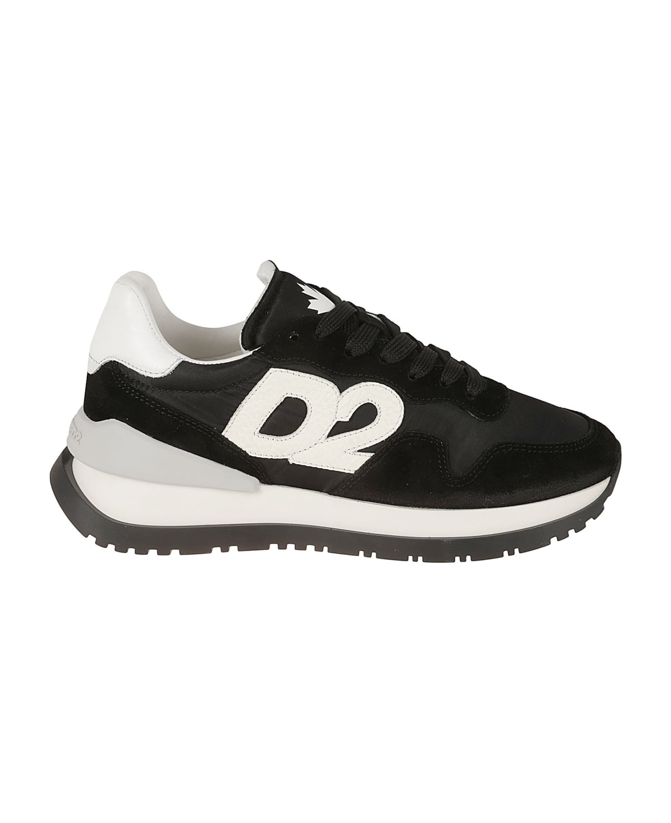 Dsquared2 Running Lace-up Low Top Sneakers - Nero