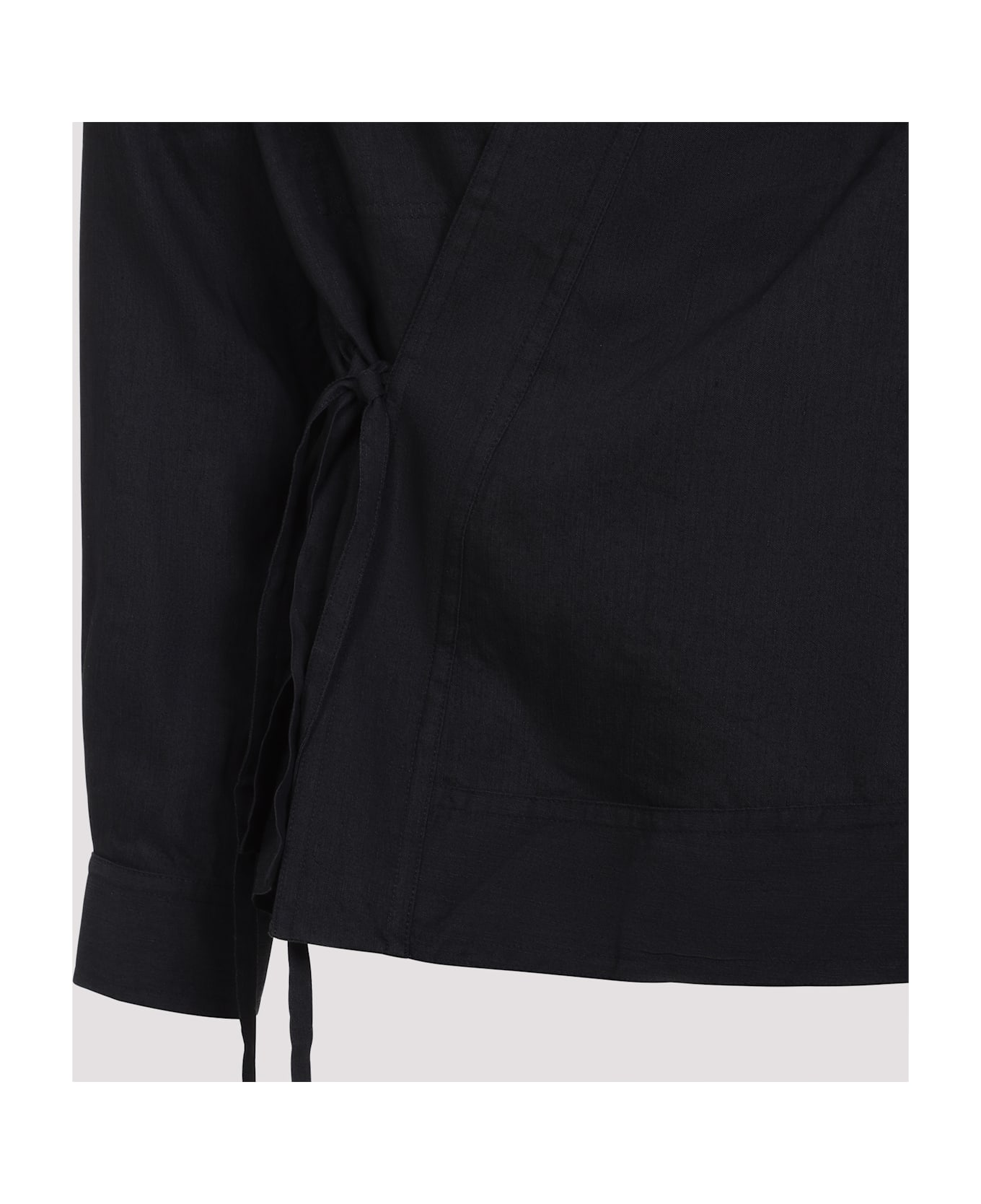 Mordecai Kimono Shirt - Black