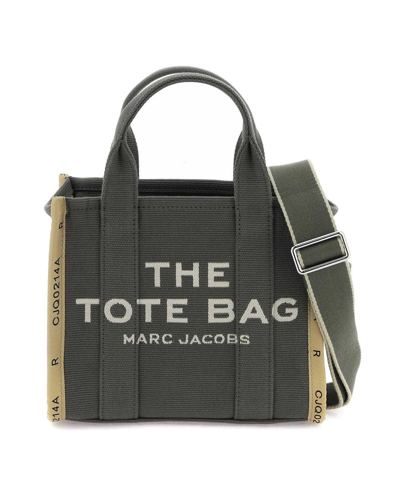 Marc Jacobs The Jacquard Small Tote Bag - Bronze Green