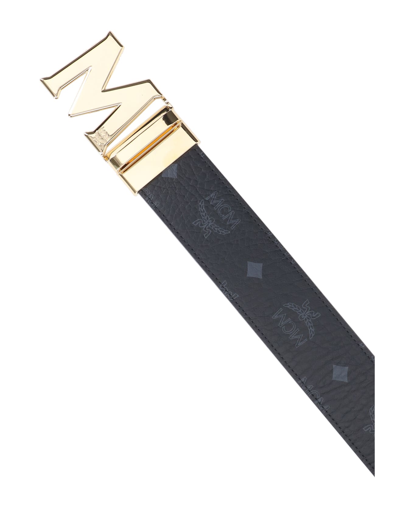 MCM Reversible Belt "claus M" - Black  