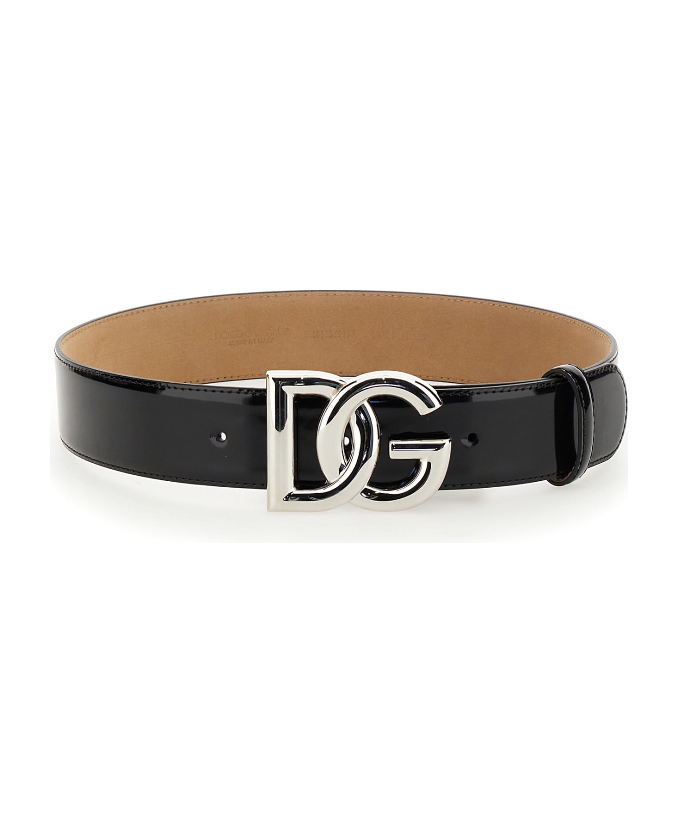 Dolce & Gabbana Leather Belt - NERO