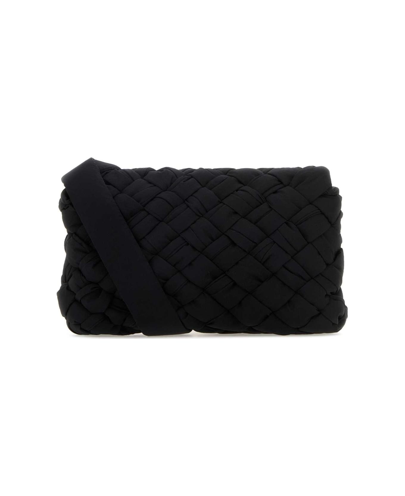 Bottega Veneta Rumple Small Messenger Bag - Nero