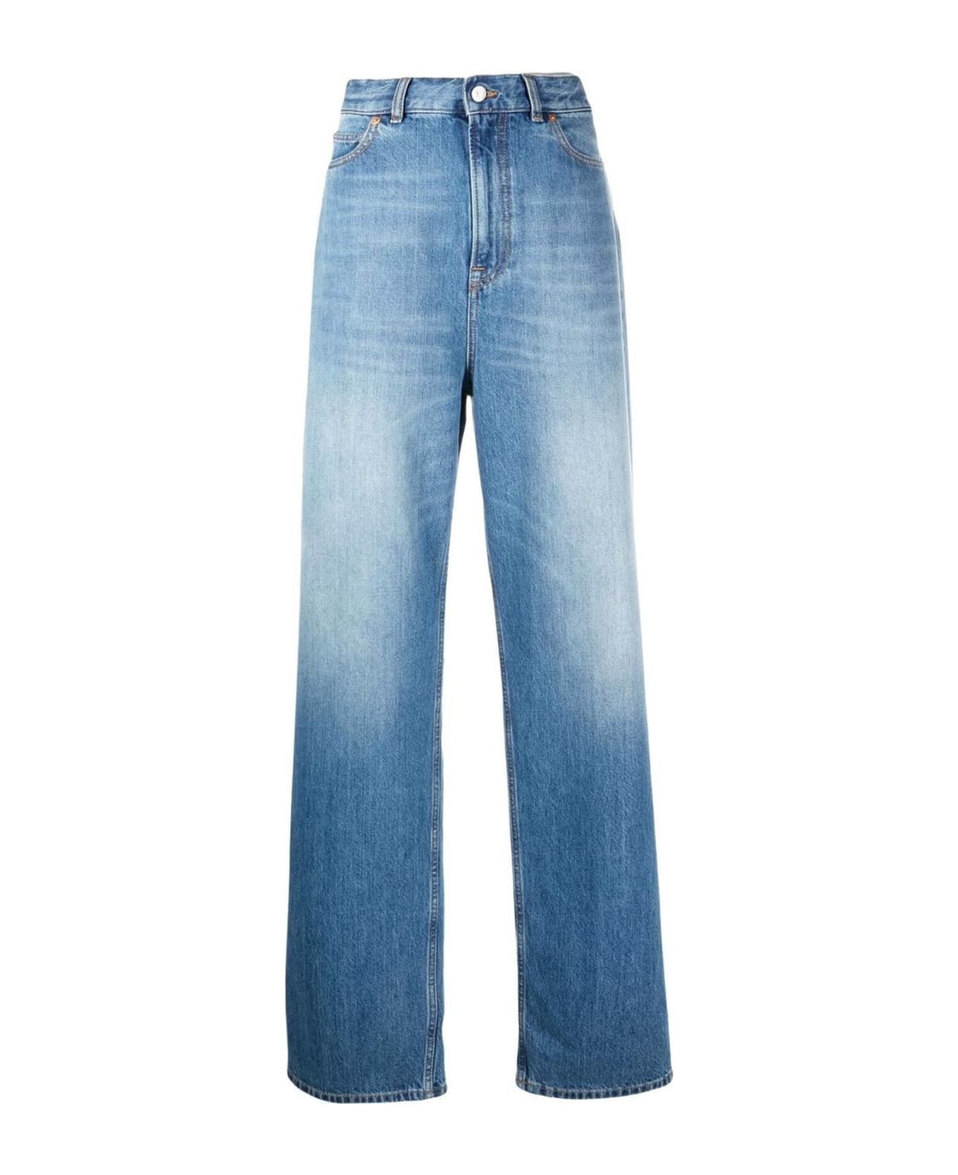 Valentino Archive Patch Jeans - Blue