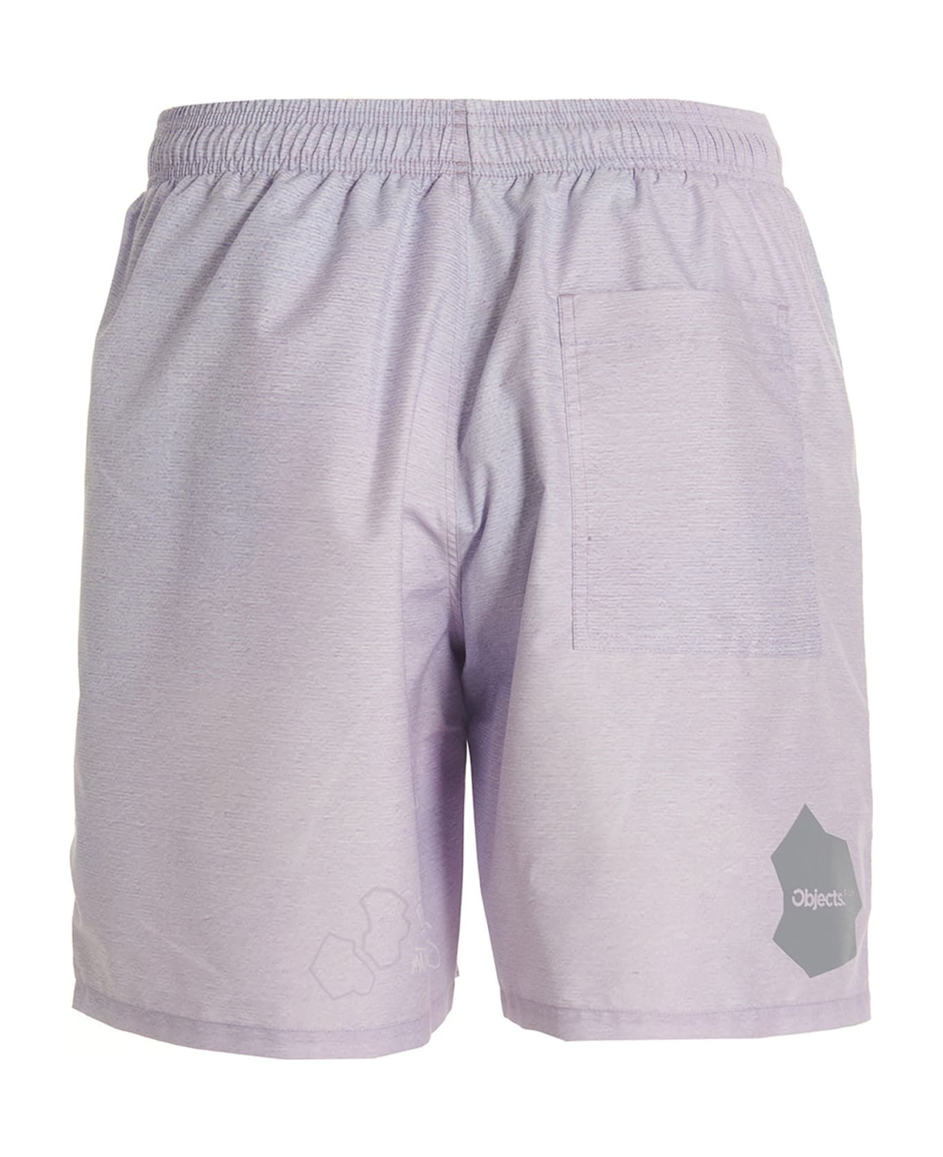 Objects Iv Life Printed Beach Shorts - Purple 水着