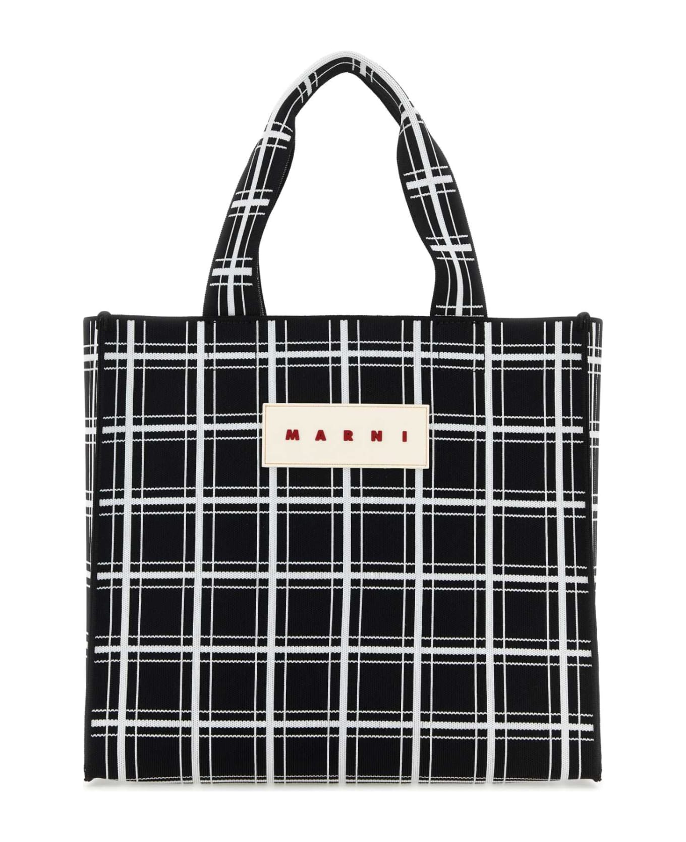Marni Embroidered Jacquard Shopping Bag - ZO644