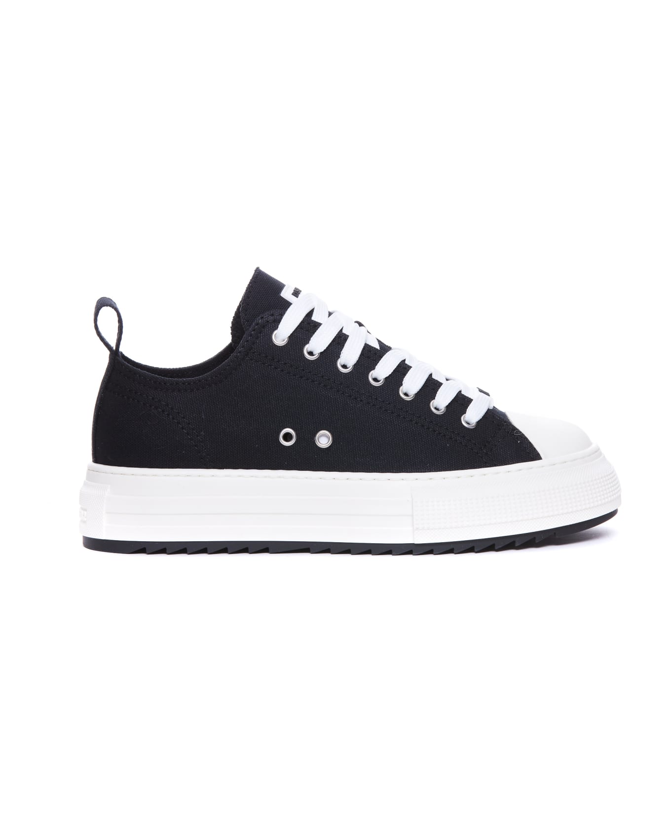 Dsquared2 Berlin Lace-up Low Top Sneakers - Black