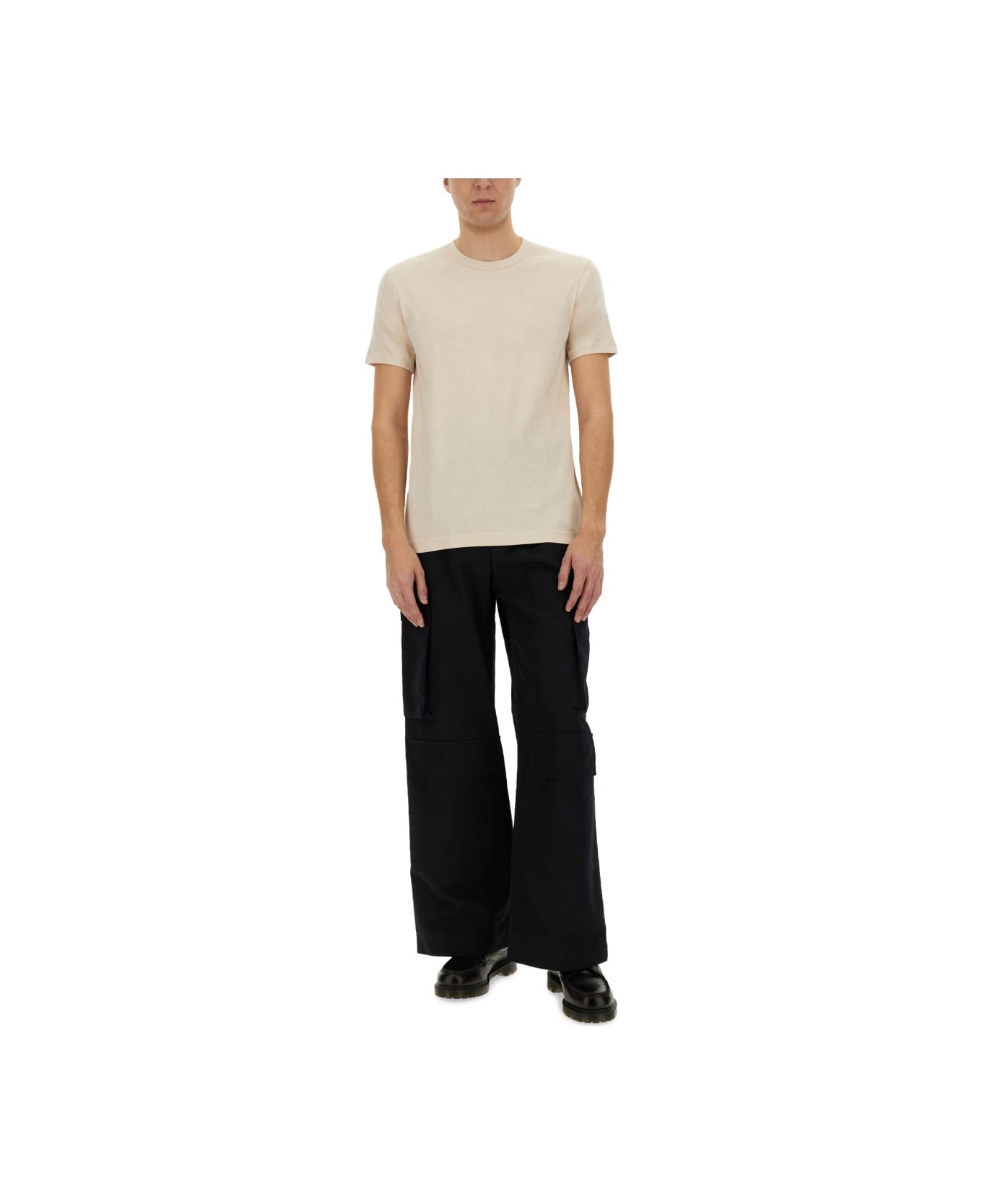 Comme des Garçons Shirt Jersey T-shirt - BEIGE
