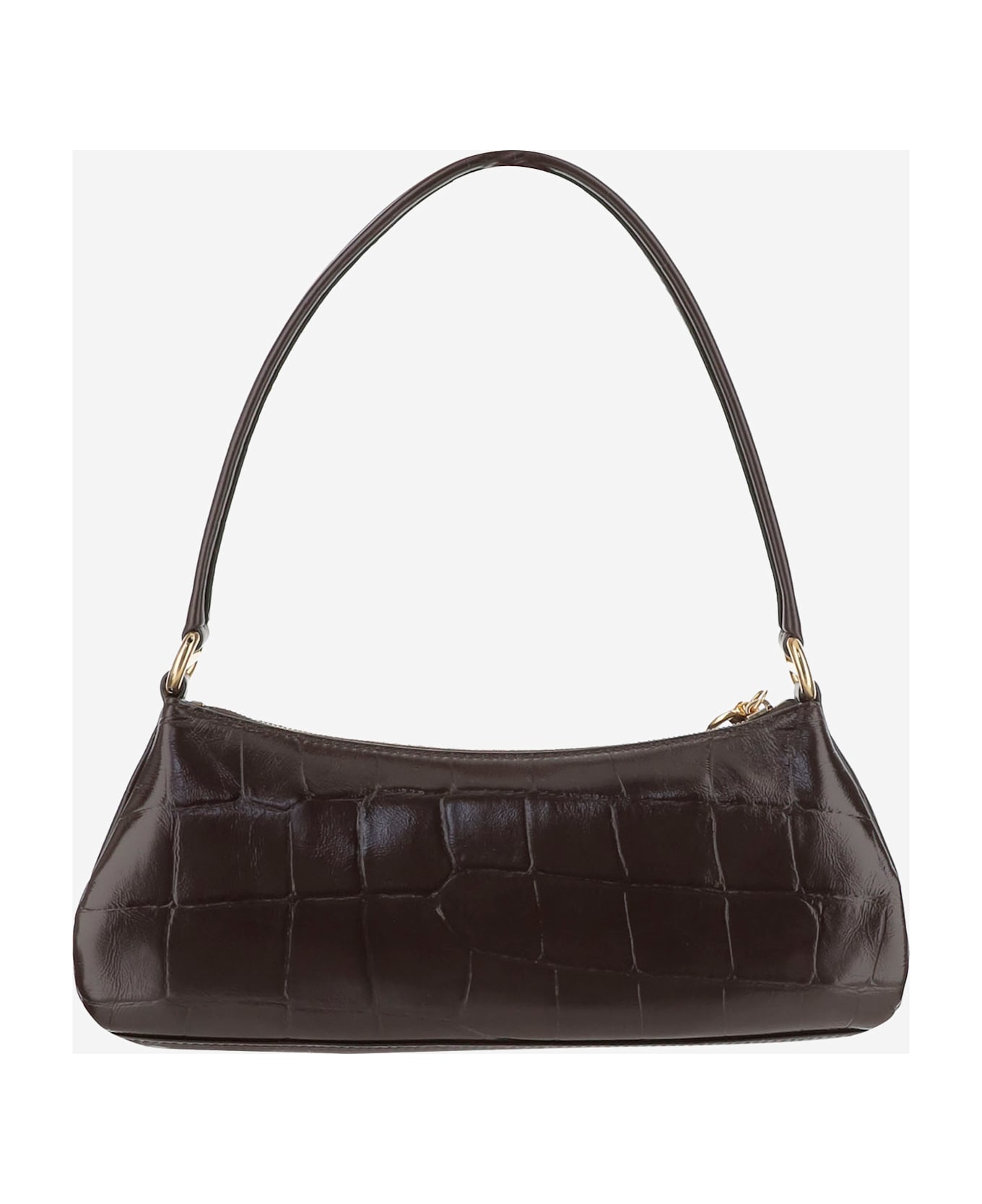 Chloé The 99 Leather Shoulder Bag - Kohl Brown