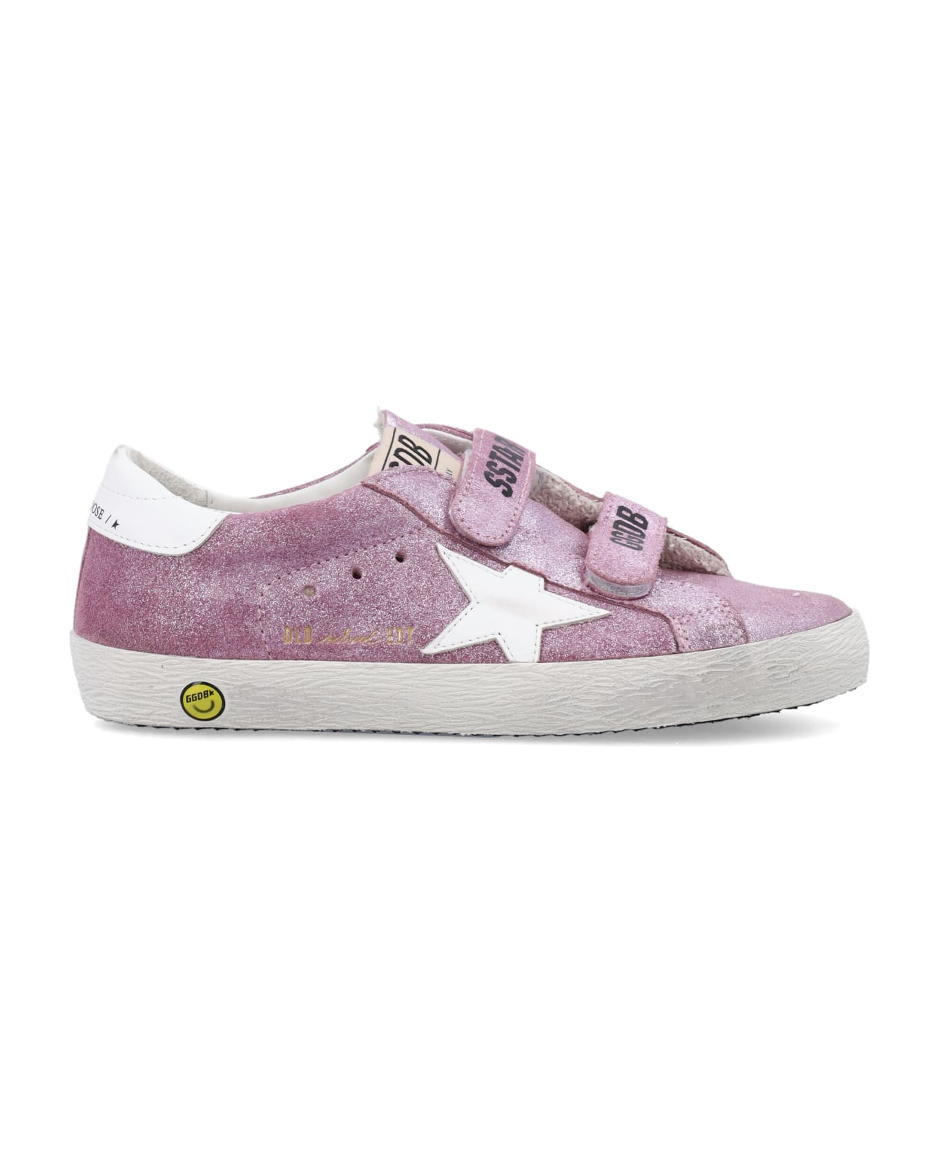 Golden Goose Kid - Old School Sneakers - PINK/WHITE