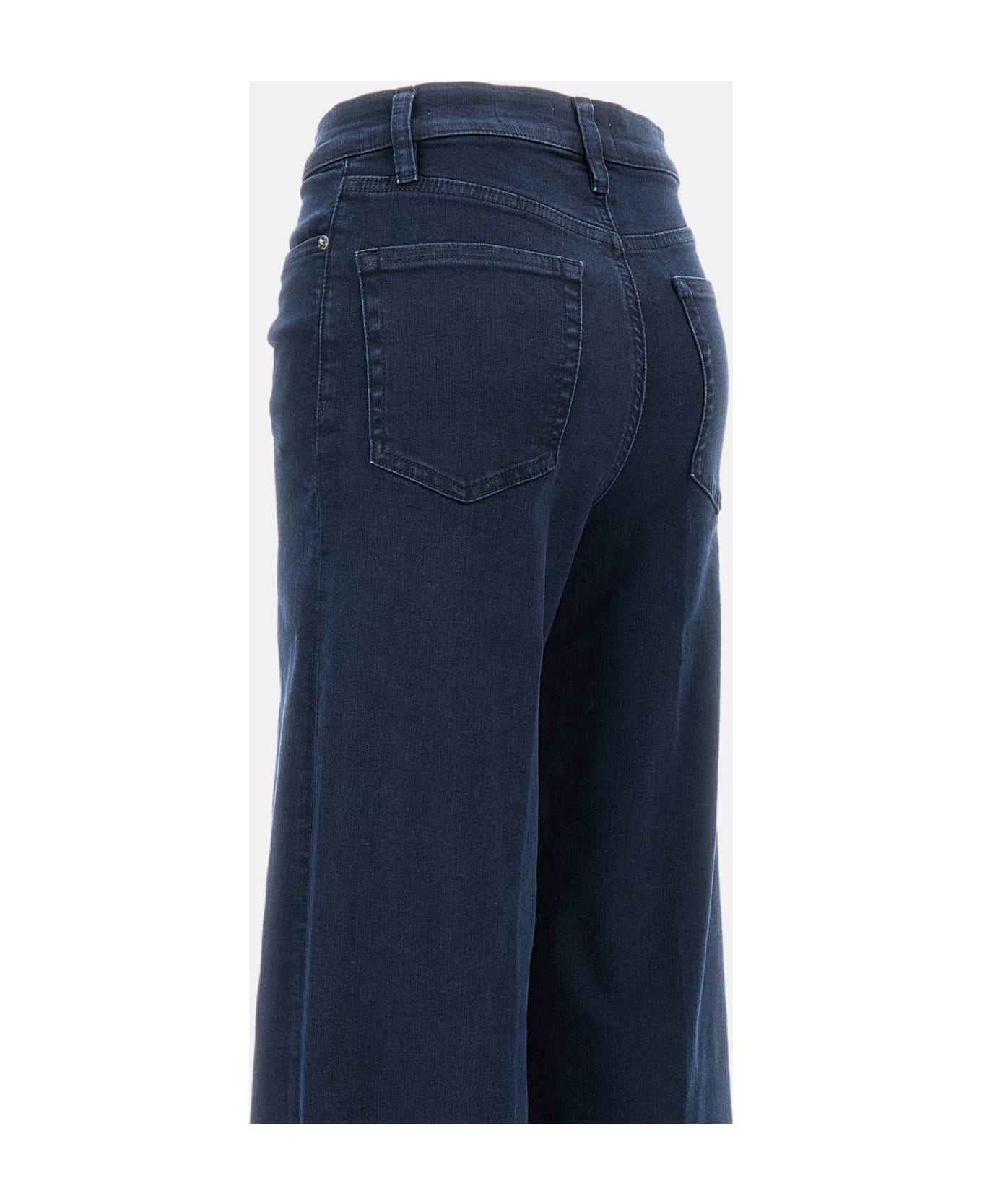 Frame Le Slim Palazzo Jeans - Blue