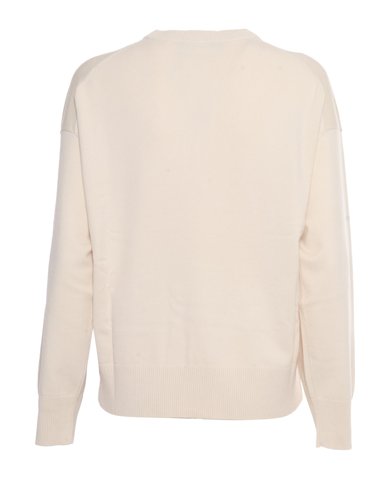 Weekend Max Mara Vicolo Sweater - WHITE ニットウェア