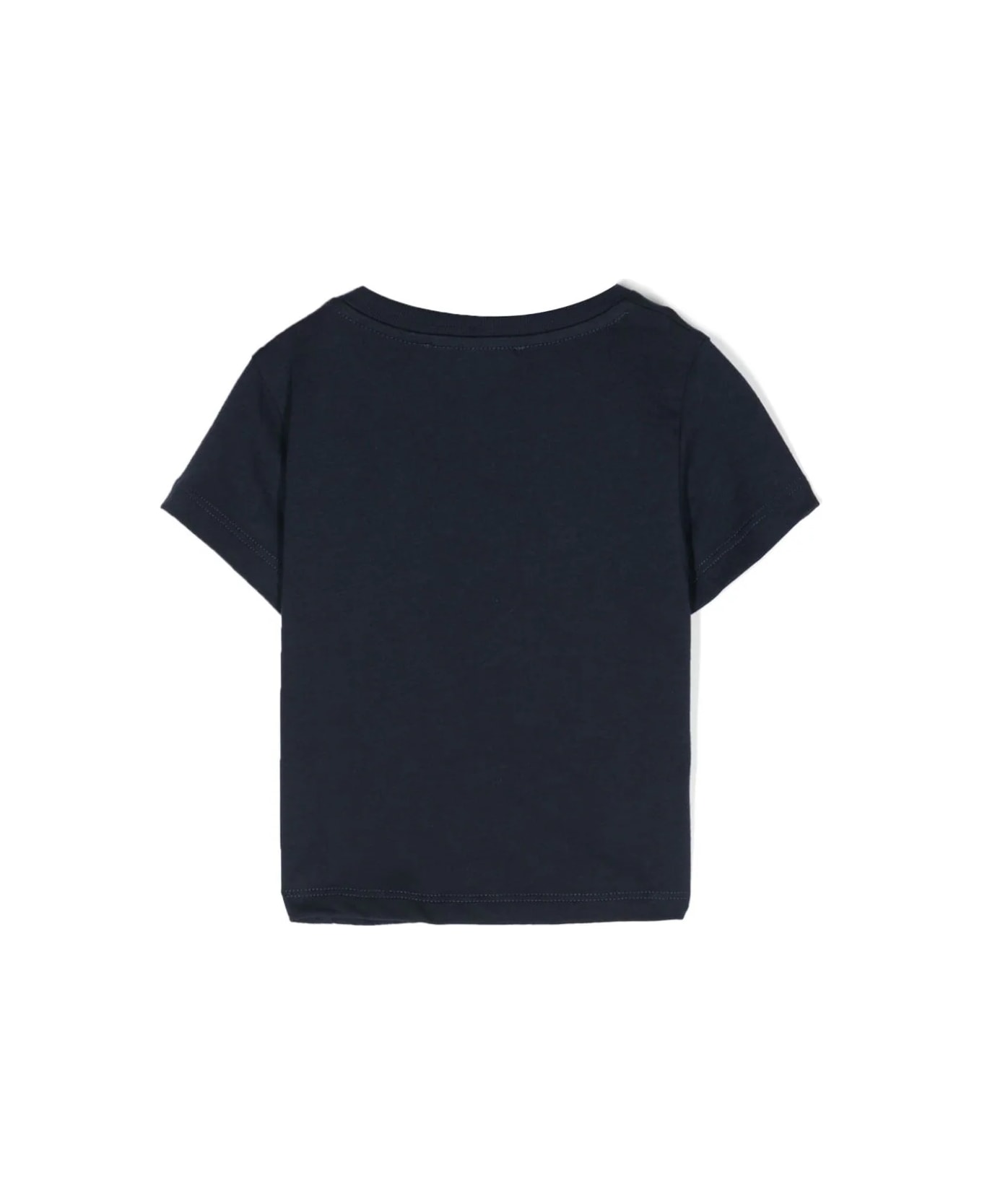 Balmain T-shirt With Logo - Blue Tシャツ＆ポロシャツ