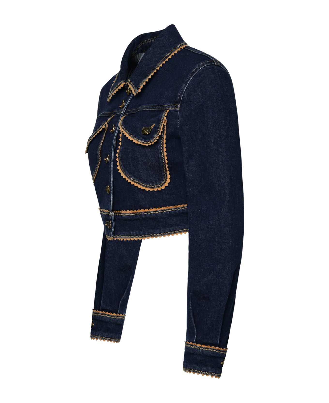 Moschino Blue Denim Jacket - Blue ジャケット