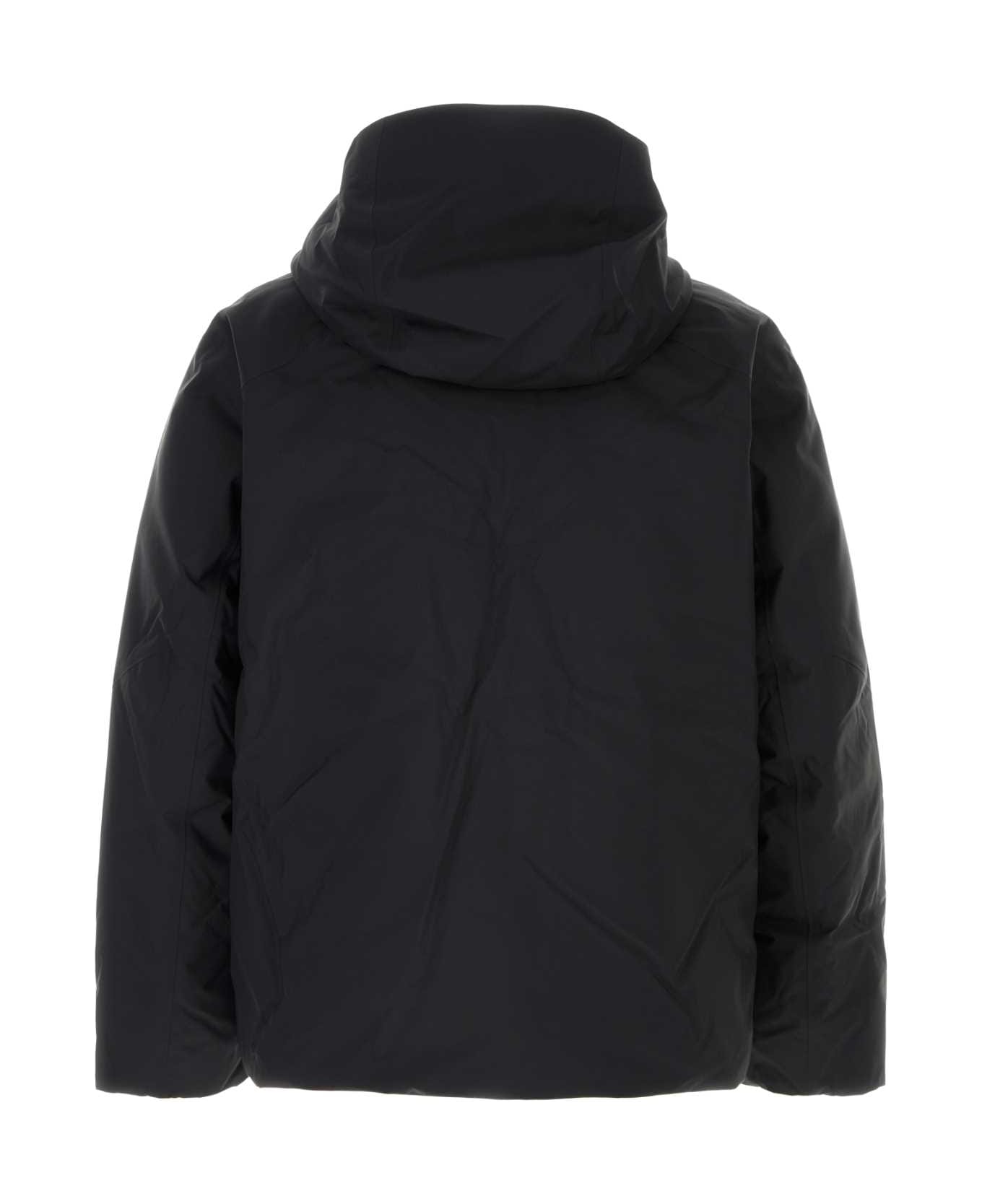 Arc
teryx Veilance Black Nylon Sorin Down Jacket - BLACK