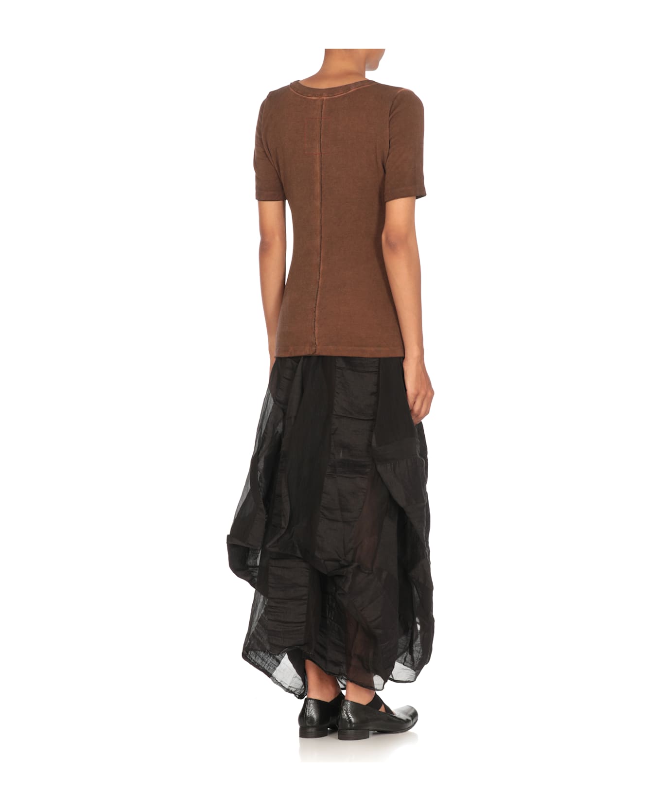 Uma Wang Tir T-shirt - Brown