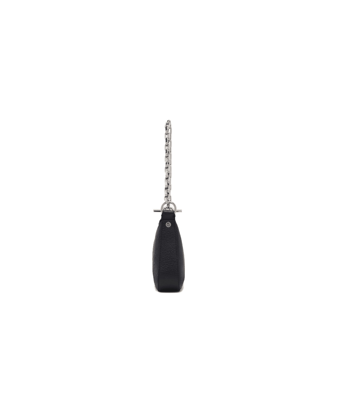 Alexander McQueen Mini T-buckle Clutch Bag - BLACK