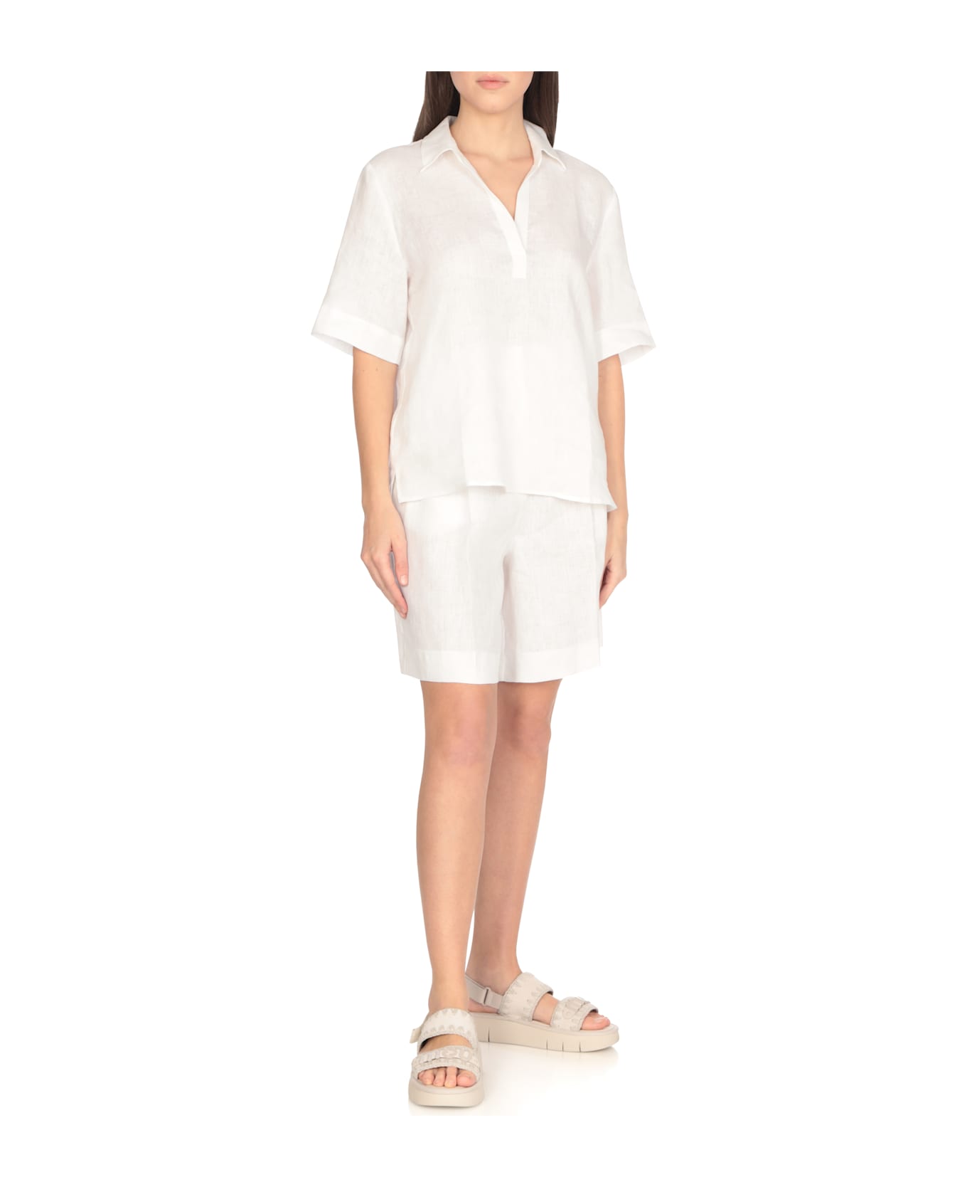 Mou Bounce Sandals - Ivory