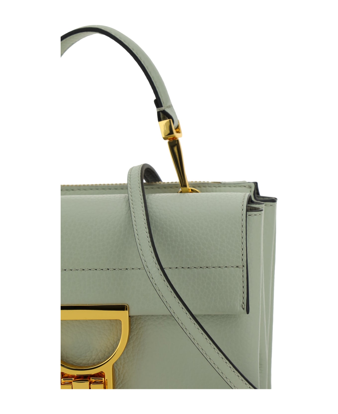 Coccinelle Arlettis Handbag - Celadon Green