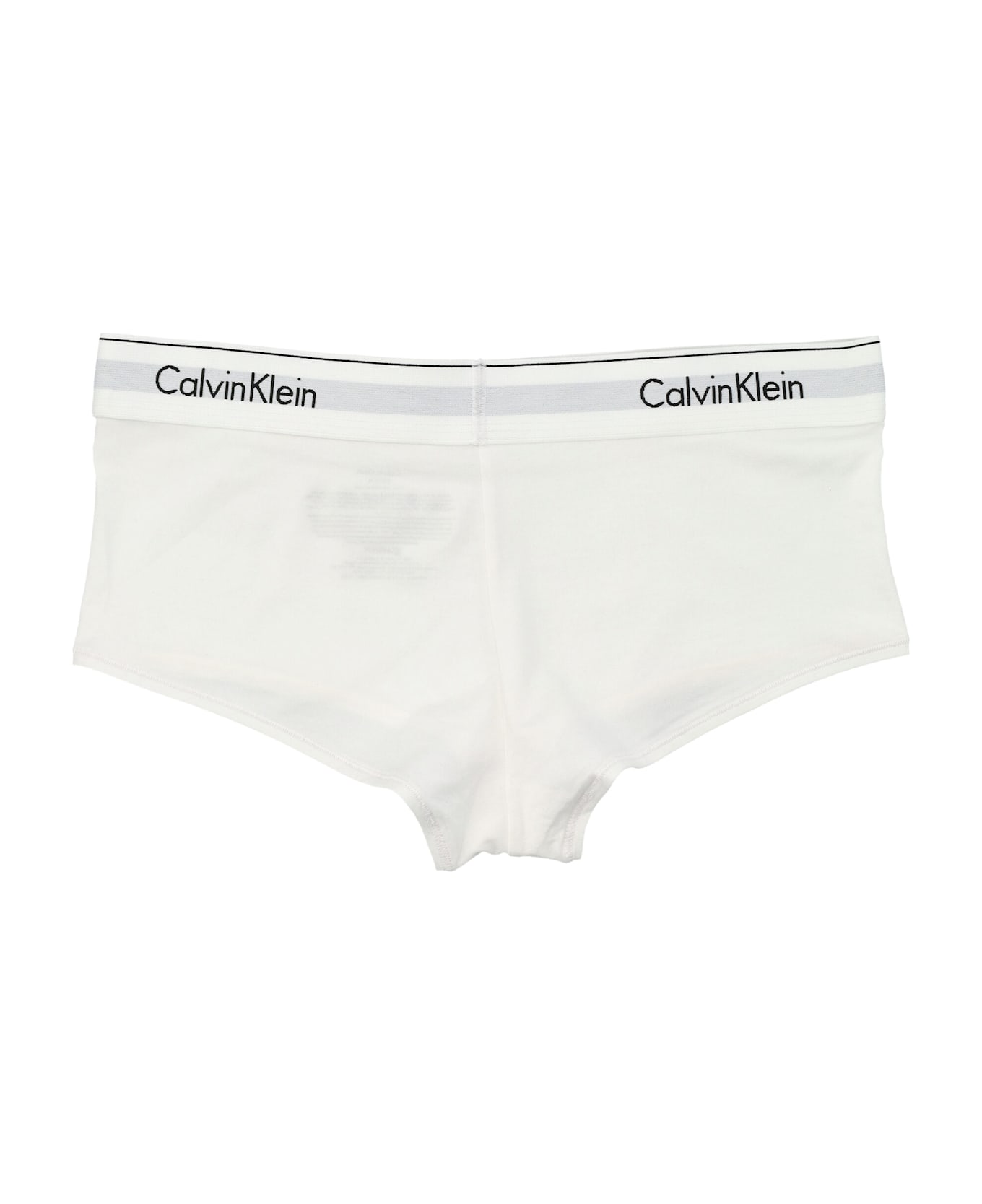 Calvin Klein High Waisted Boxers - WHITE