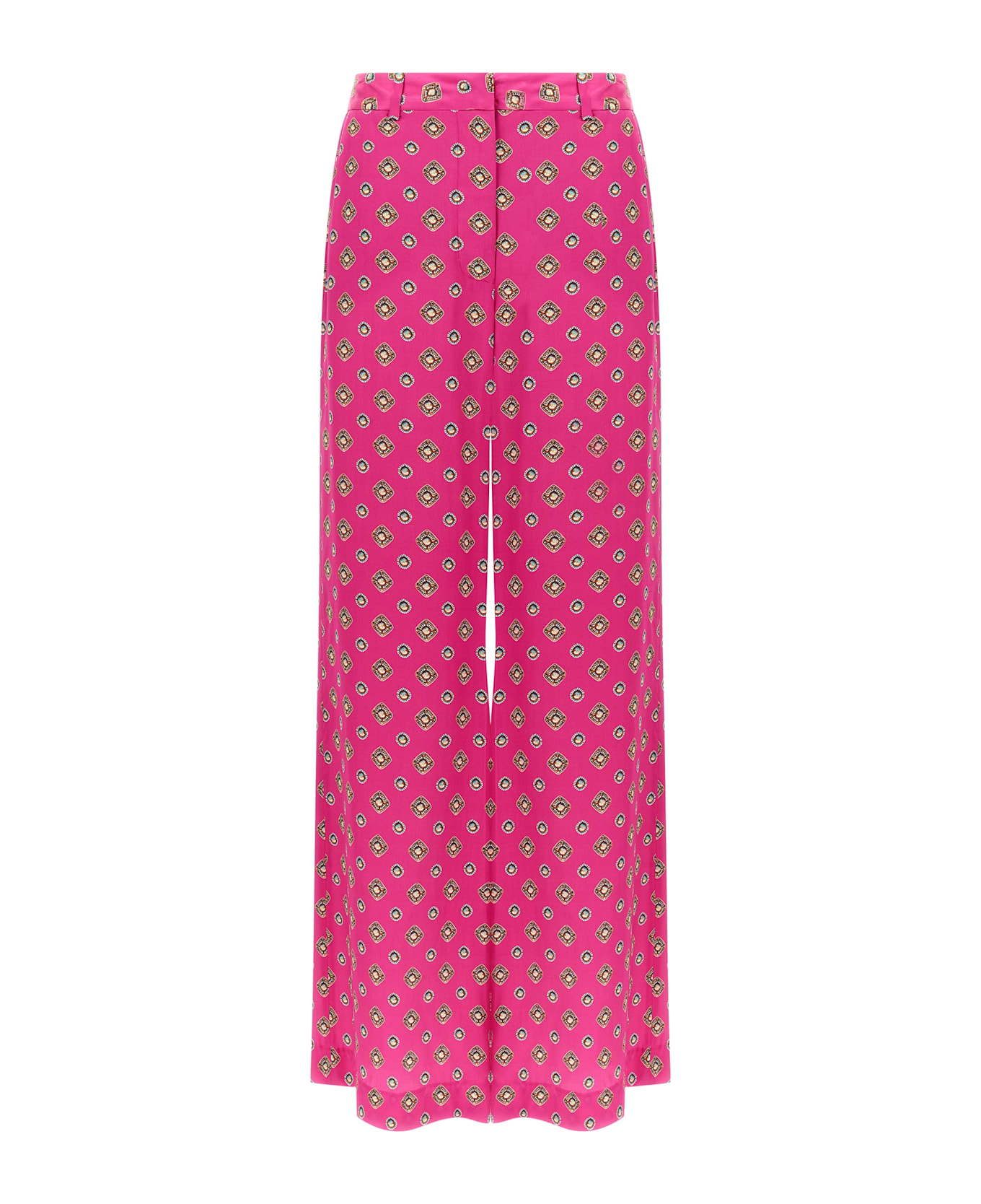 L'Agence 'pilar' Pants - Fuchsia