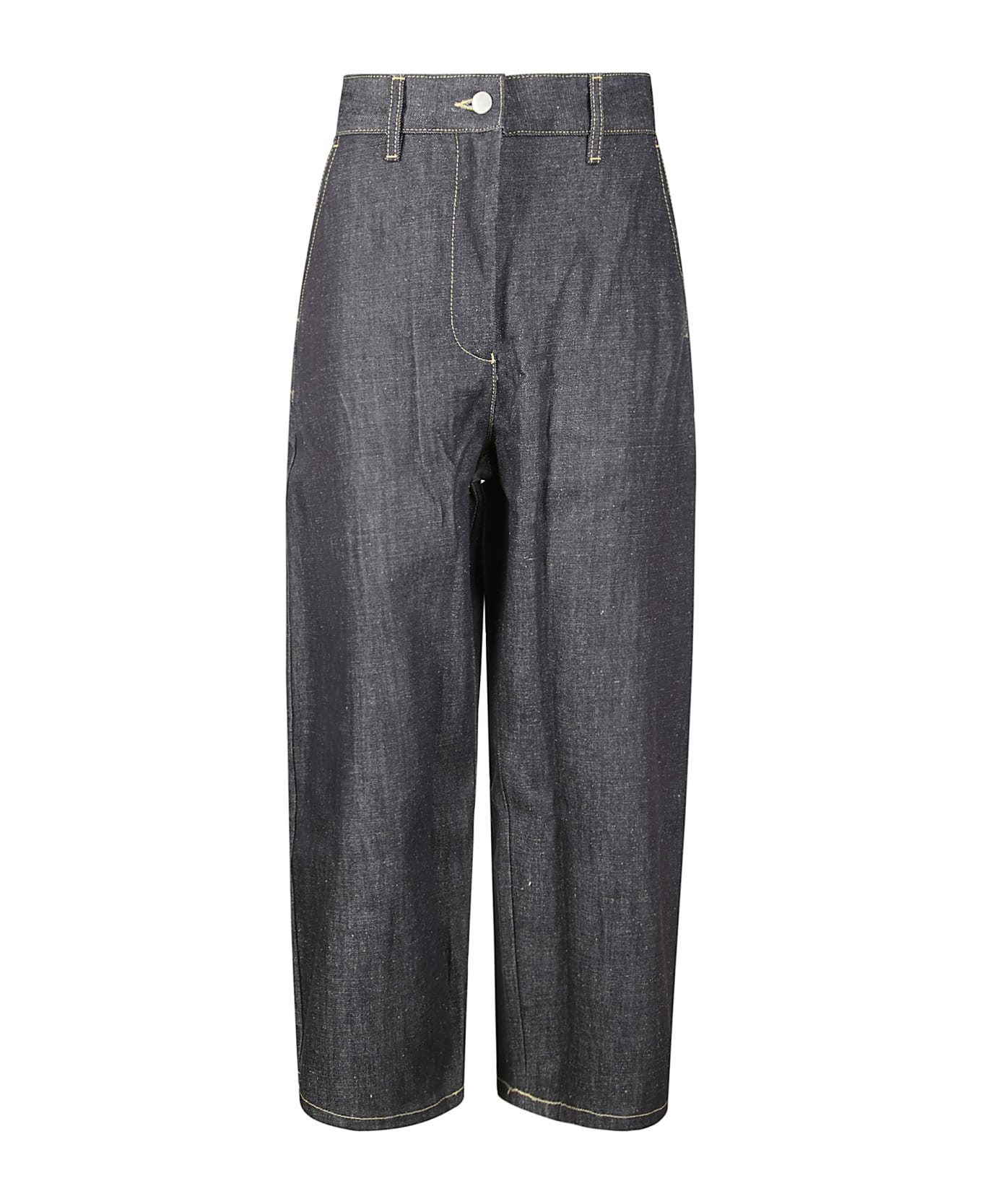 Studio Nicholson Denim - Wide Crop Pant - RAW INDIGO