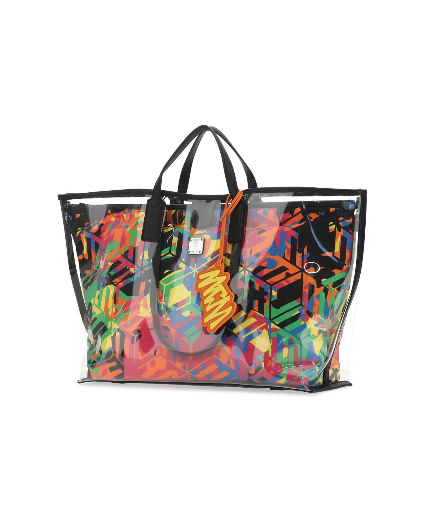 MCM Multicolor Nylon And Pvc Shopping Bag - MT トートバッグ