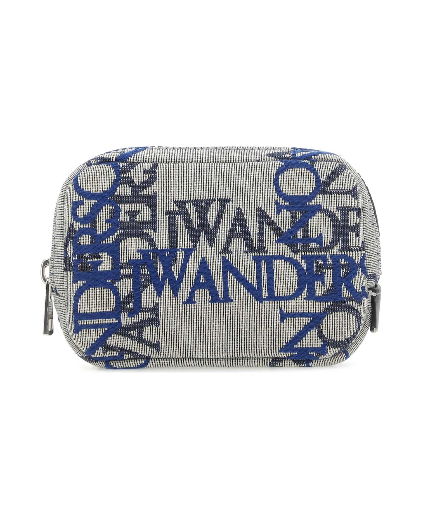 J.W. Anderson Embroidered Fabric Beauty Case - 614 トラベルバッグ