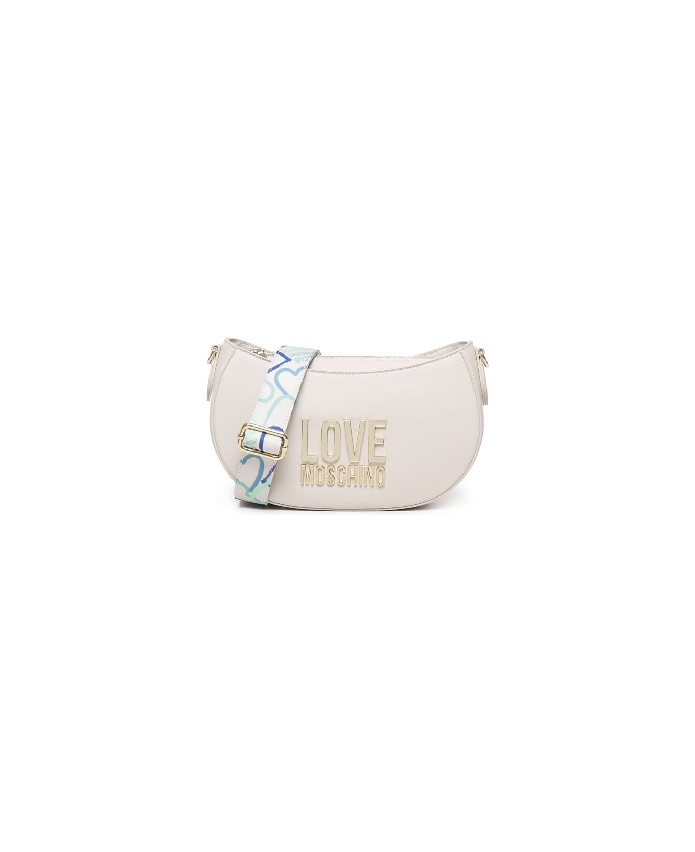 Love Moschino Jelly Shoulder Bag - Ivory ベルトバッグ