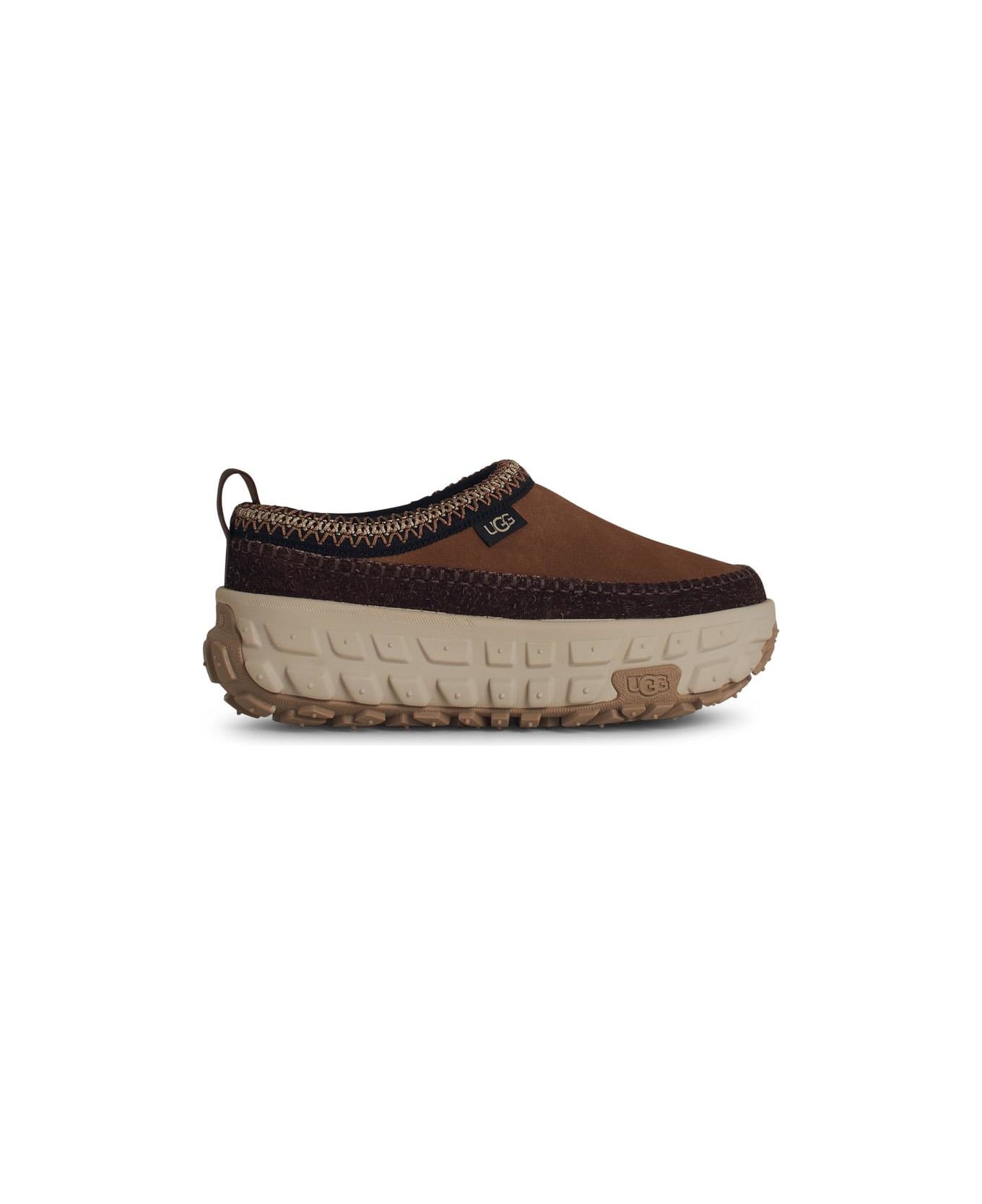 UGG 'venture' Brown Suede Sneakers - Brown スニーカー