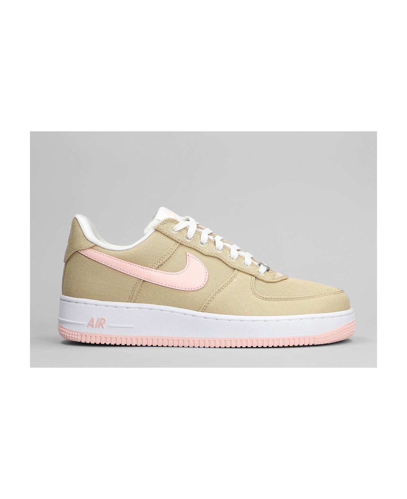 Nike Air Force 1 Retro Ll Sneakers In Beige Canvas - beige
