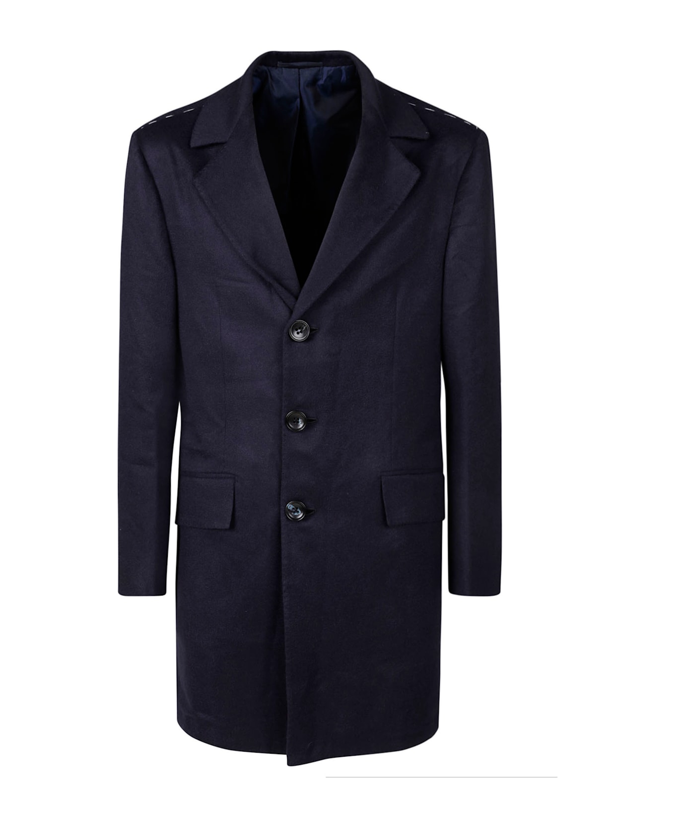 Kiton Coat - Blue