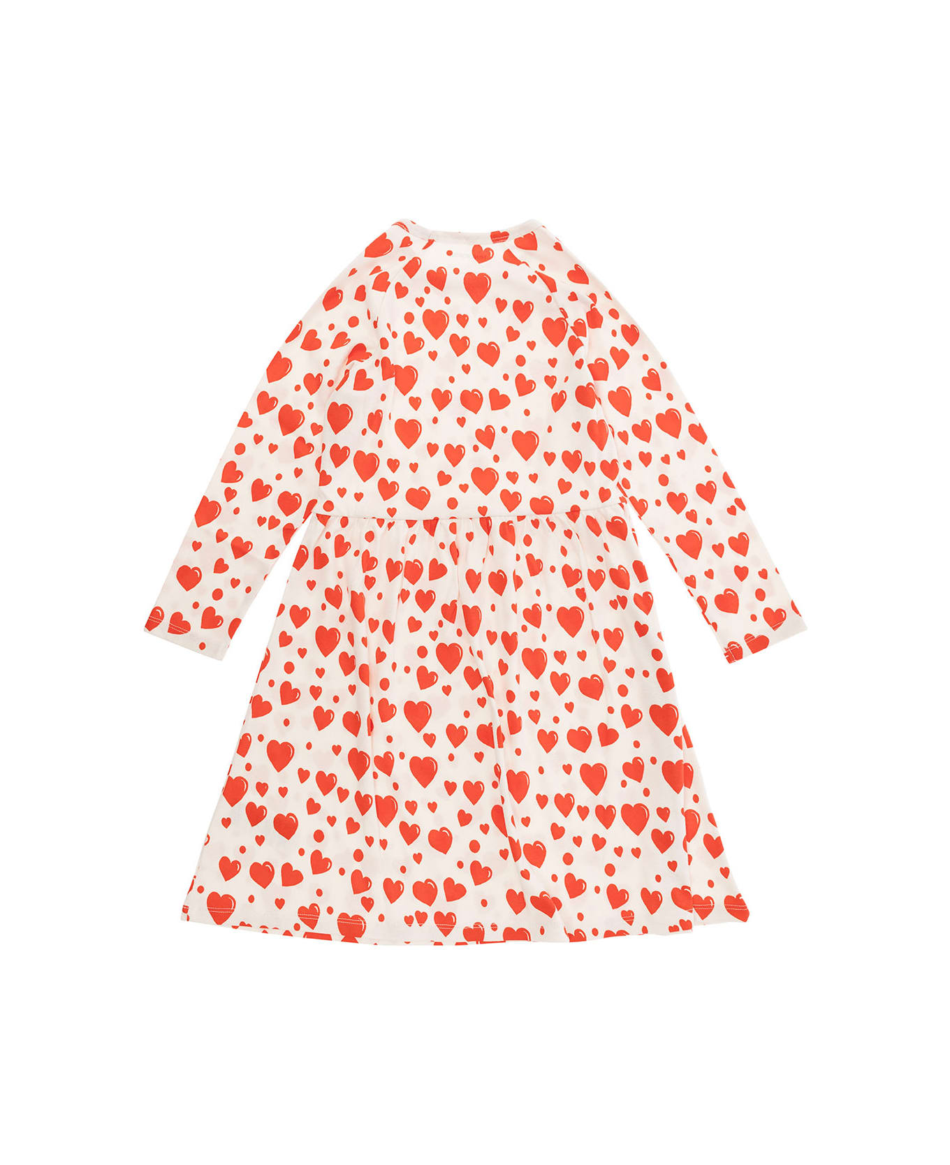 Mini Rodini Hearts Ls Dress - Multicolor