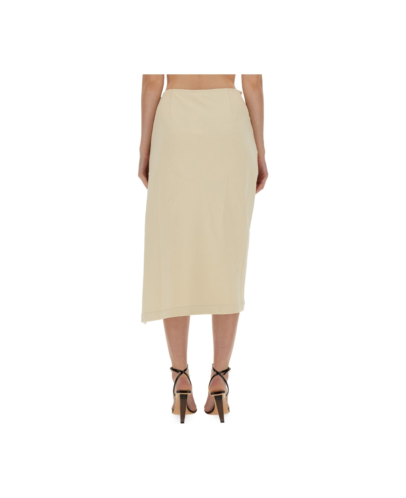 Dries Van Noten Asymmetrical Skirt - IVORY スカート