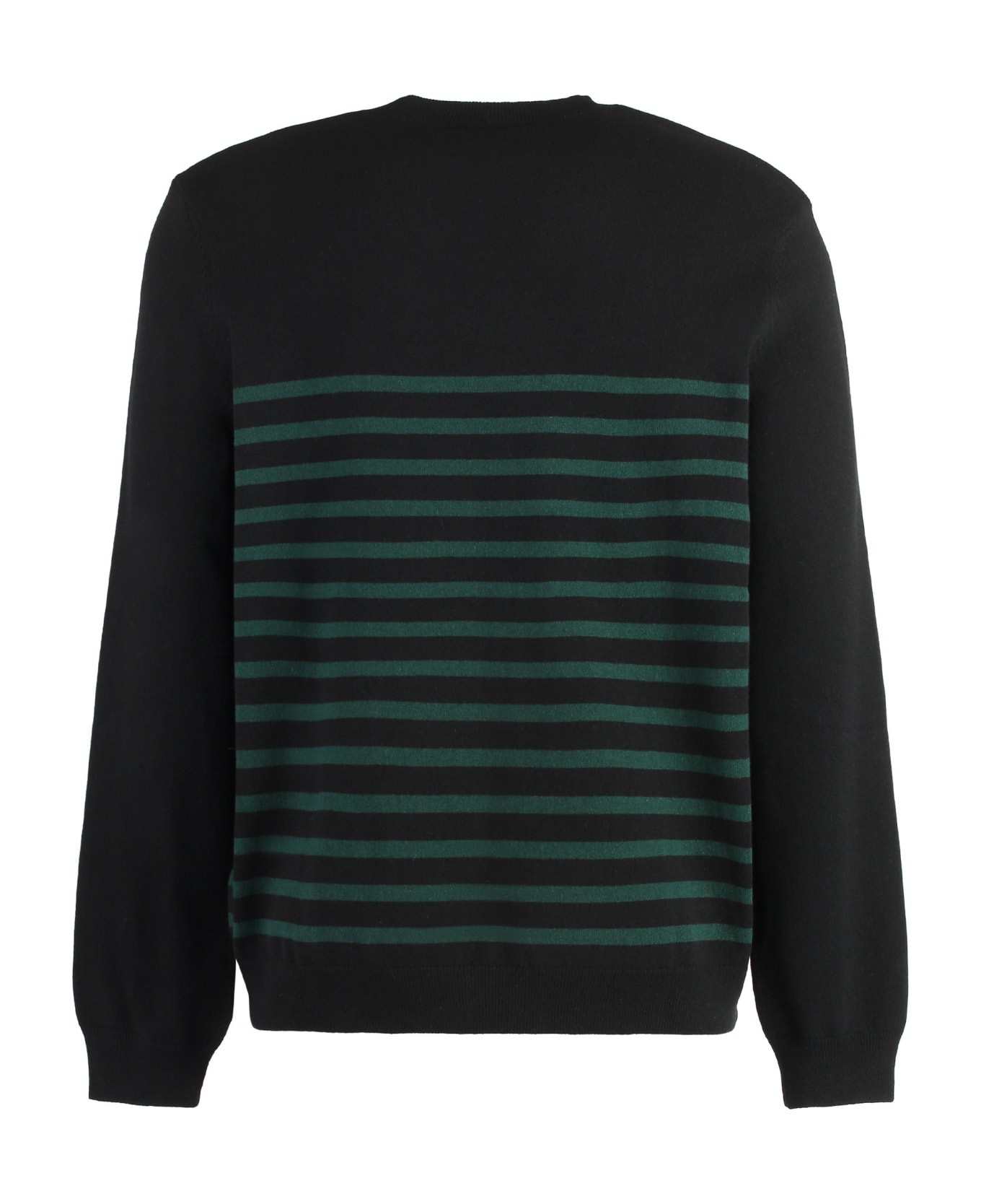 A.P.C. Cotton Blend Crew-neck Sweater - black フリース