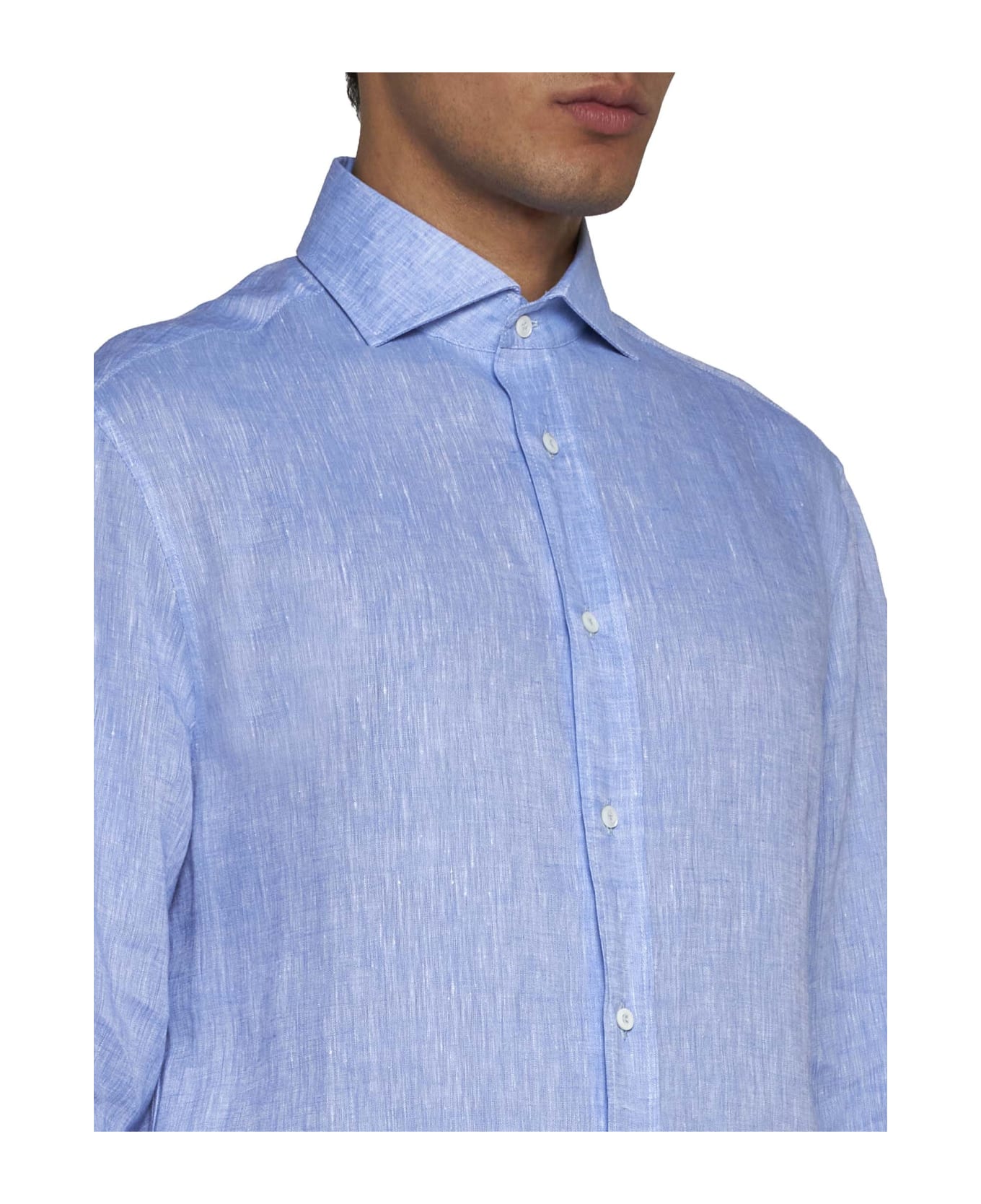 Brunello Cucinelli Shirt - Azzurro シャツ