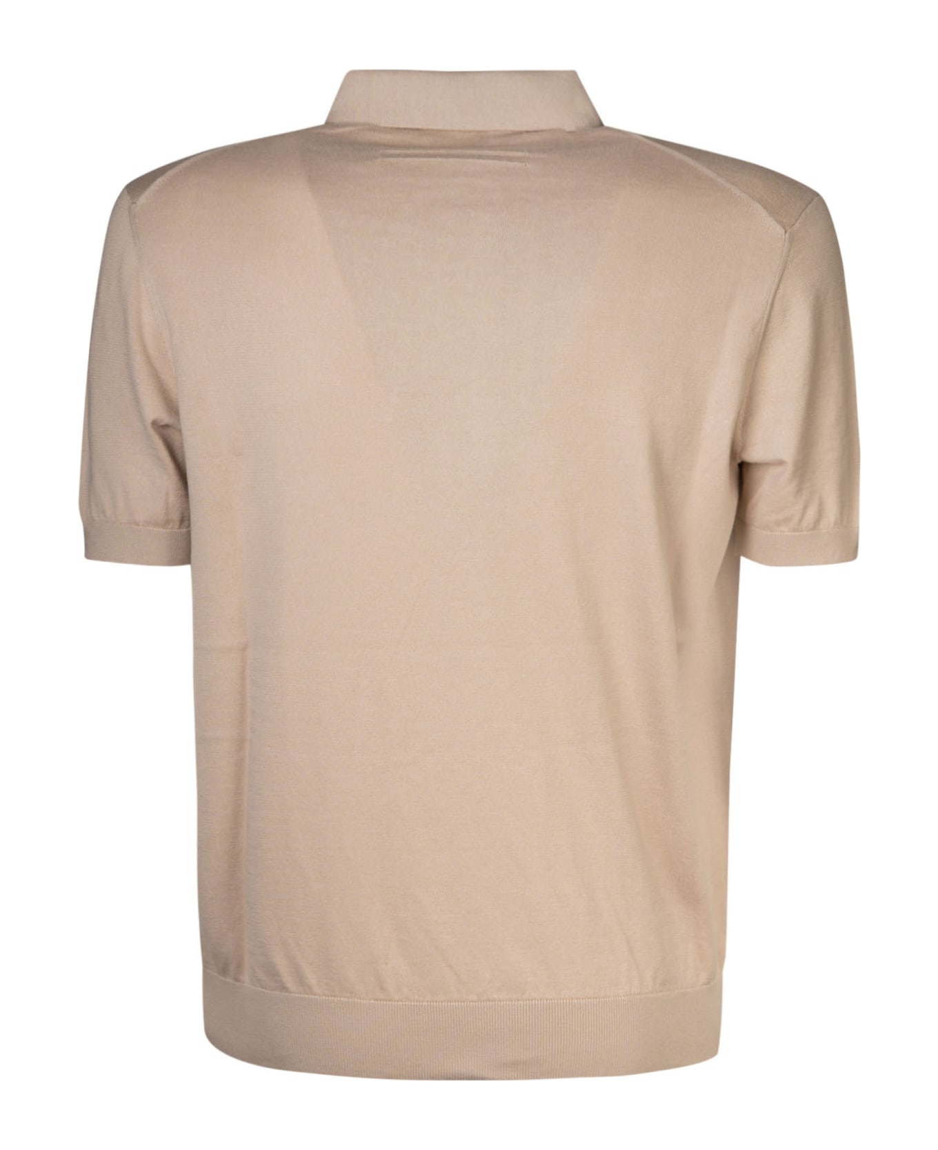 Zegna Short-sleeved Classic Polo Shirt - C