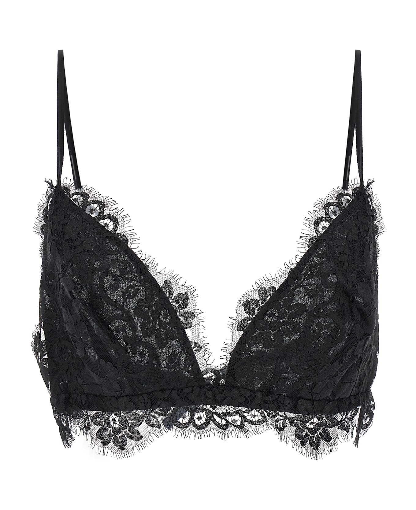 Zimmermann 'illustration Lace Bralette' Top - Black  