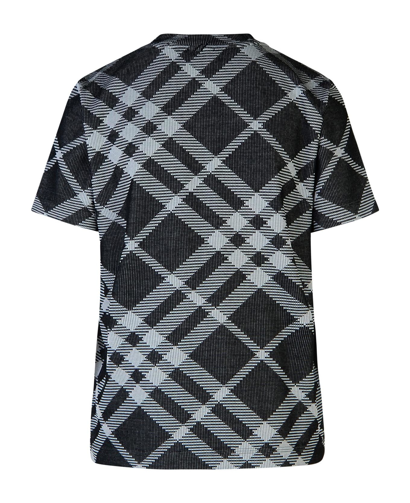 Burberry Black Cotton Blend T-shirt - Black