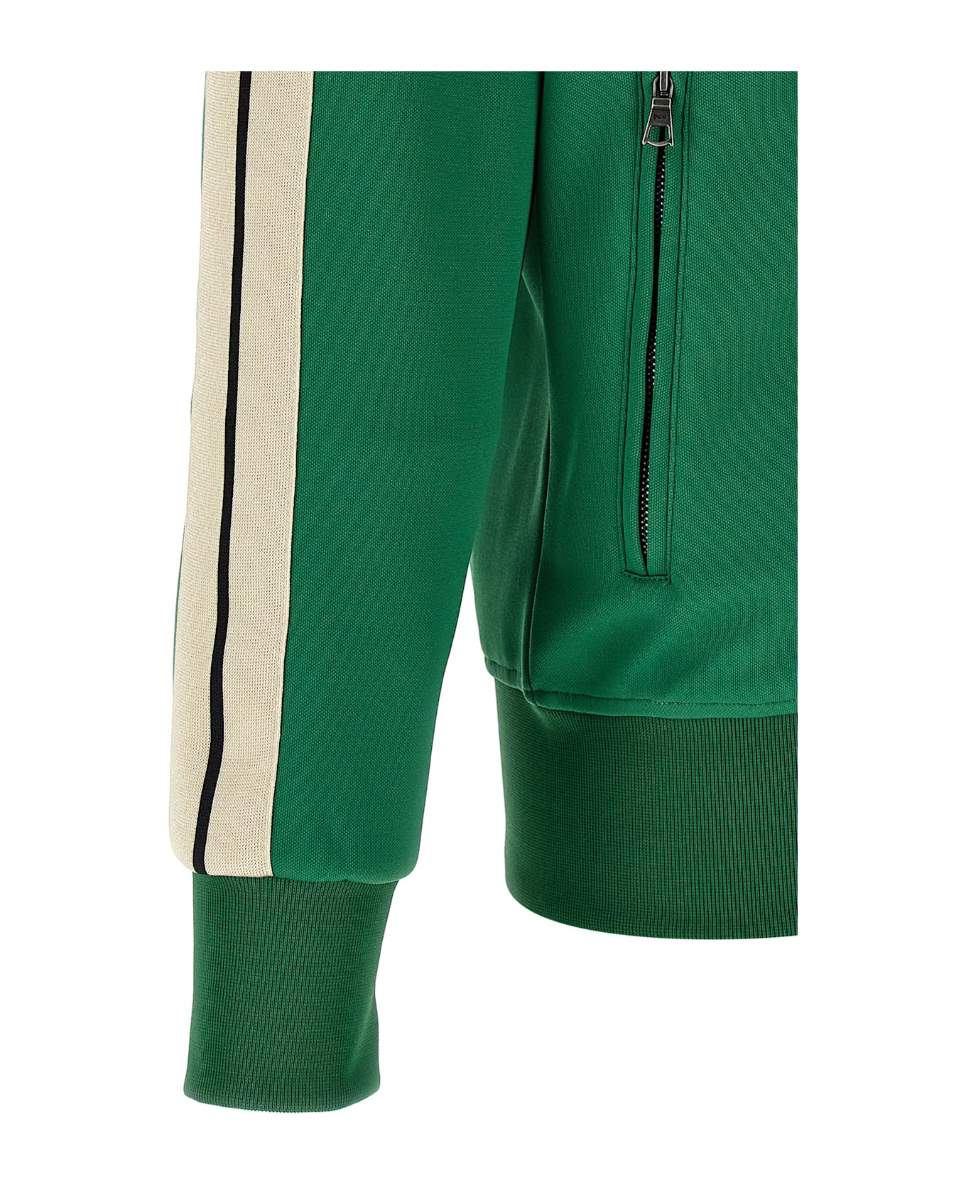 Palm Angels 
classic Logo
 Sweatshirt - FOREST GREEN