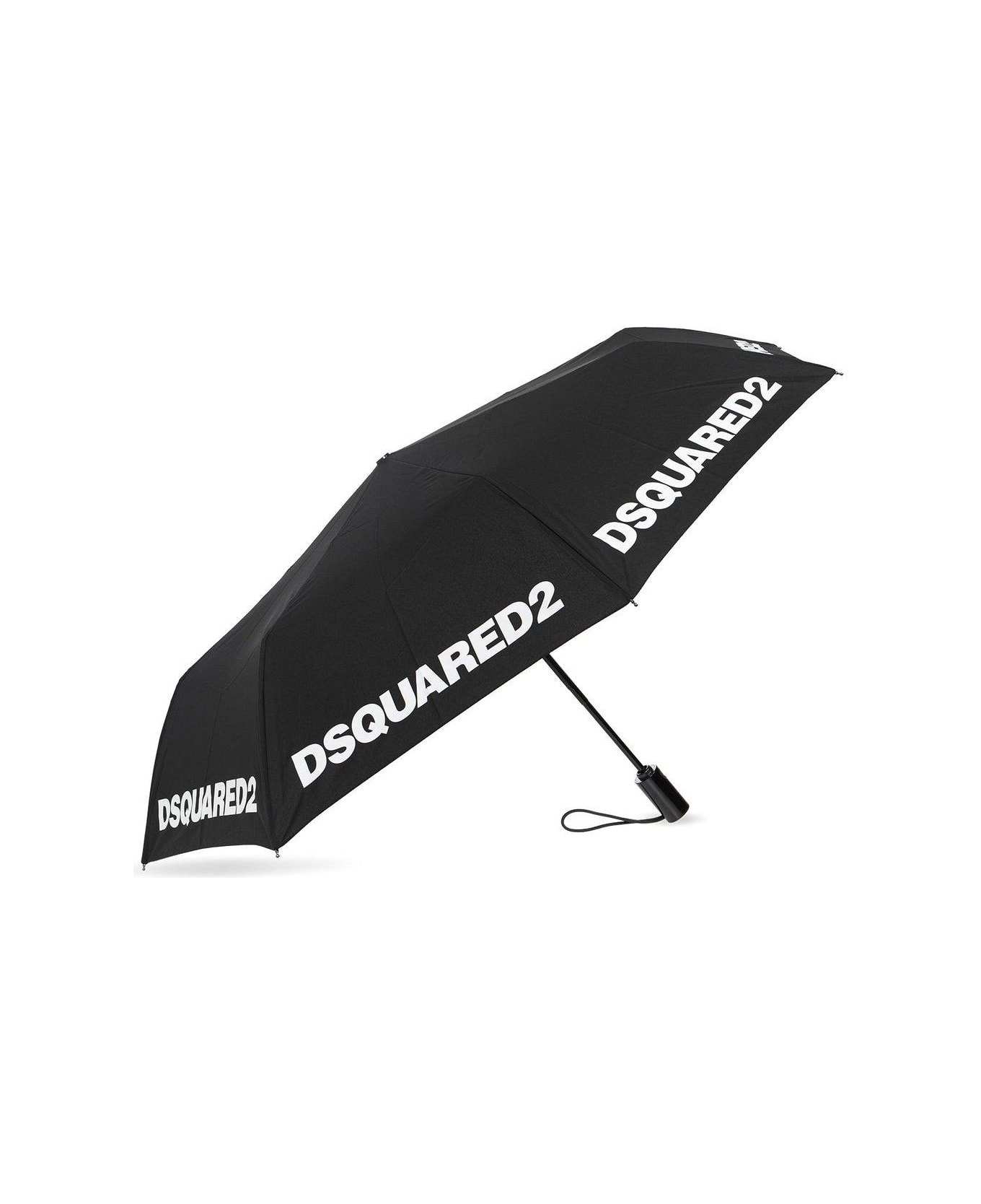 Dsquared2 Umbrella With Logo - Nero 傘