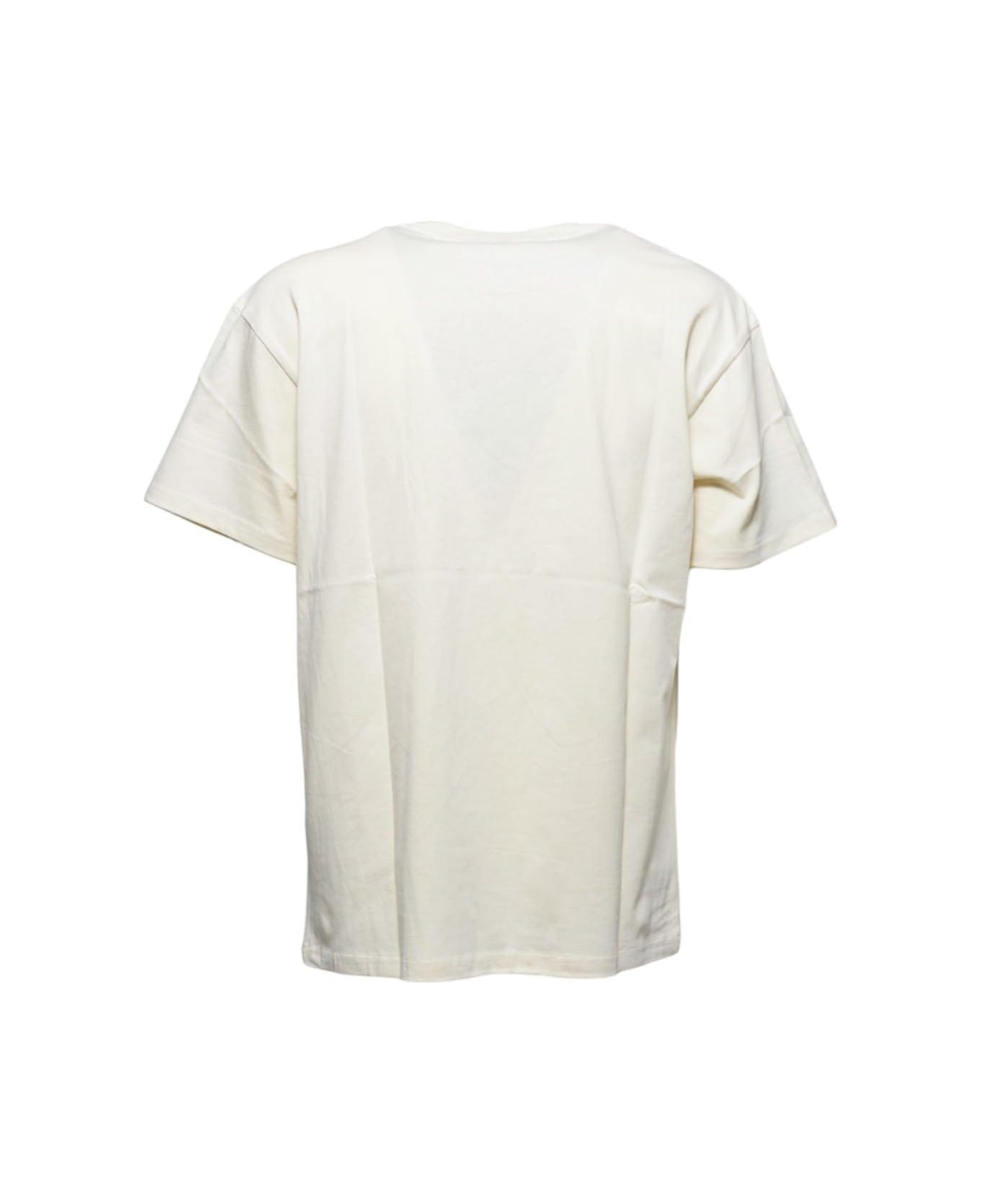 Carhartt Rivet Script Crewneck T-shirt - Natural