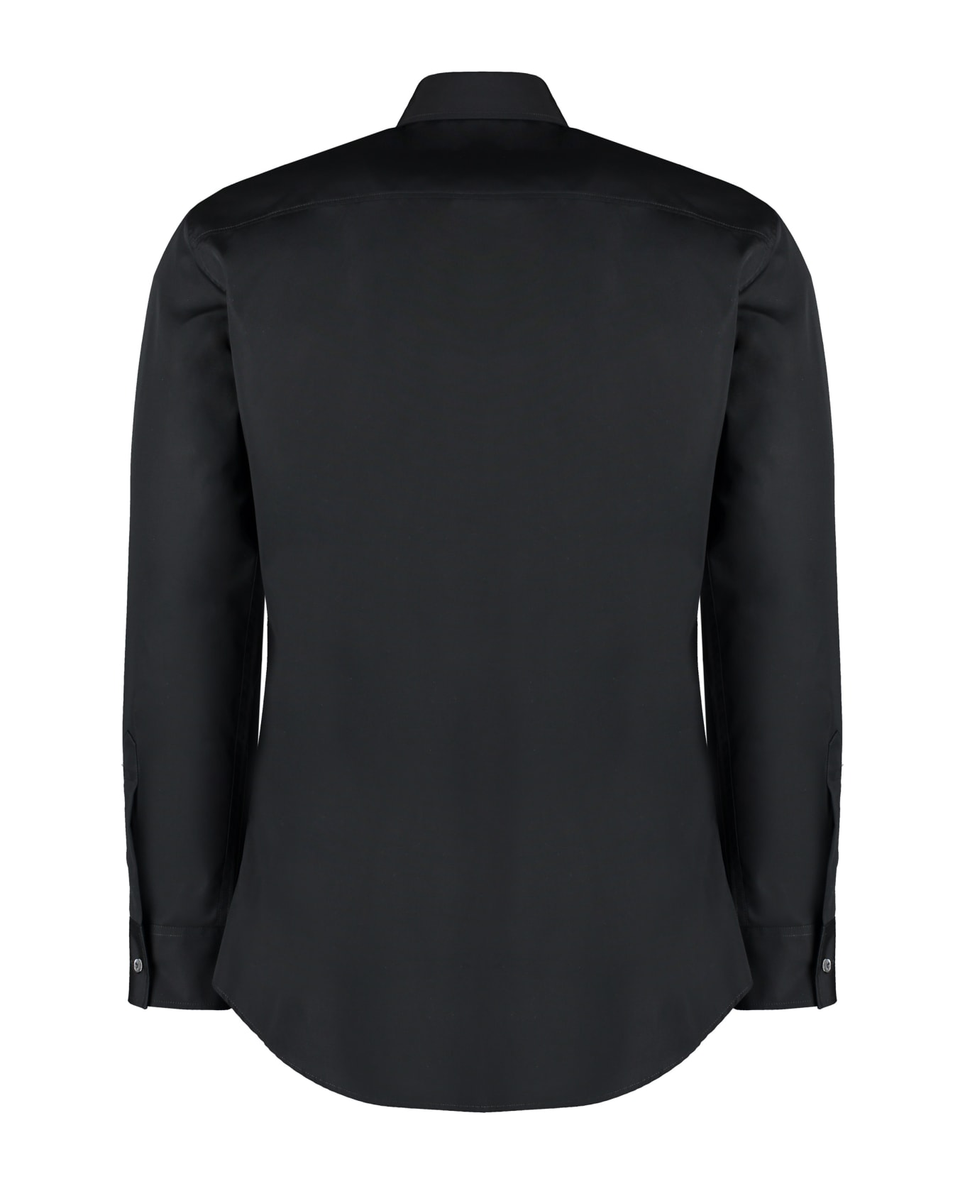 Dsquared2 Long Sleeve Cotton Shirt - black