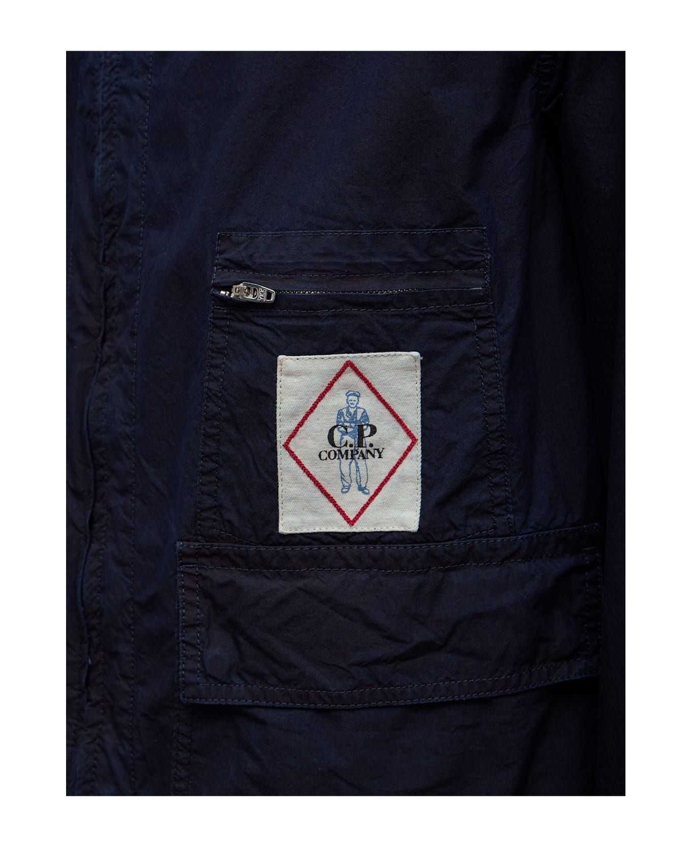 C.P. Company Goggle Medium Jacket - Insignia Blue