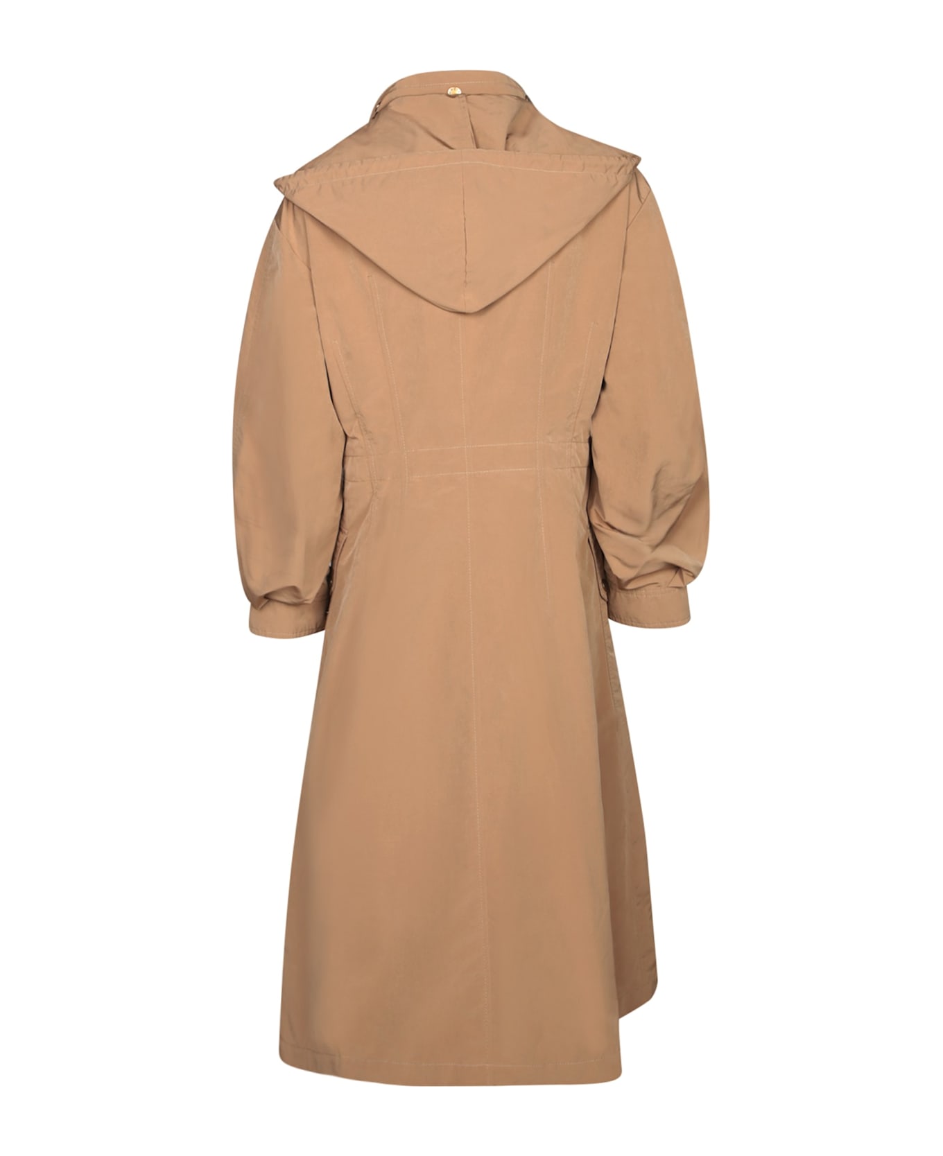 Moncler Nantes Long Parka Trench Beige - Beige