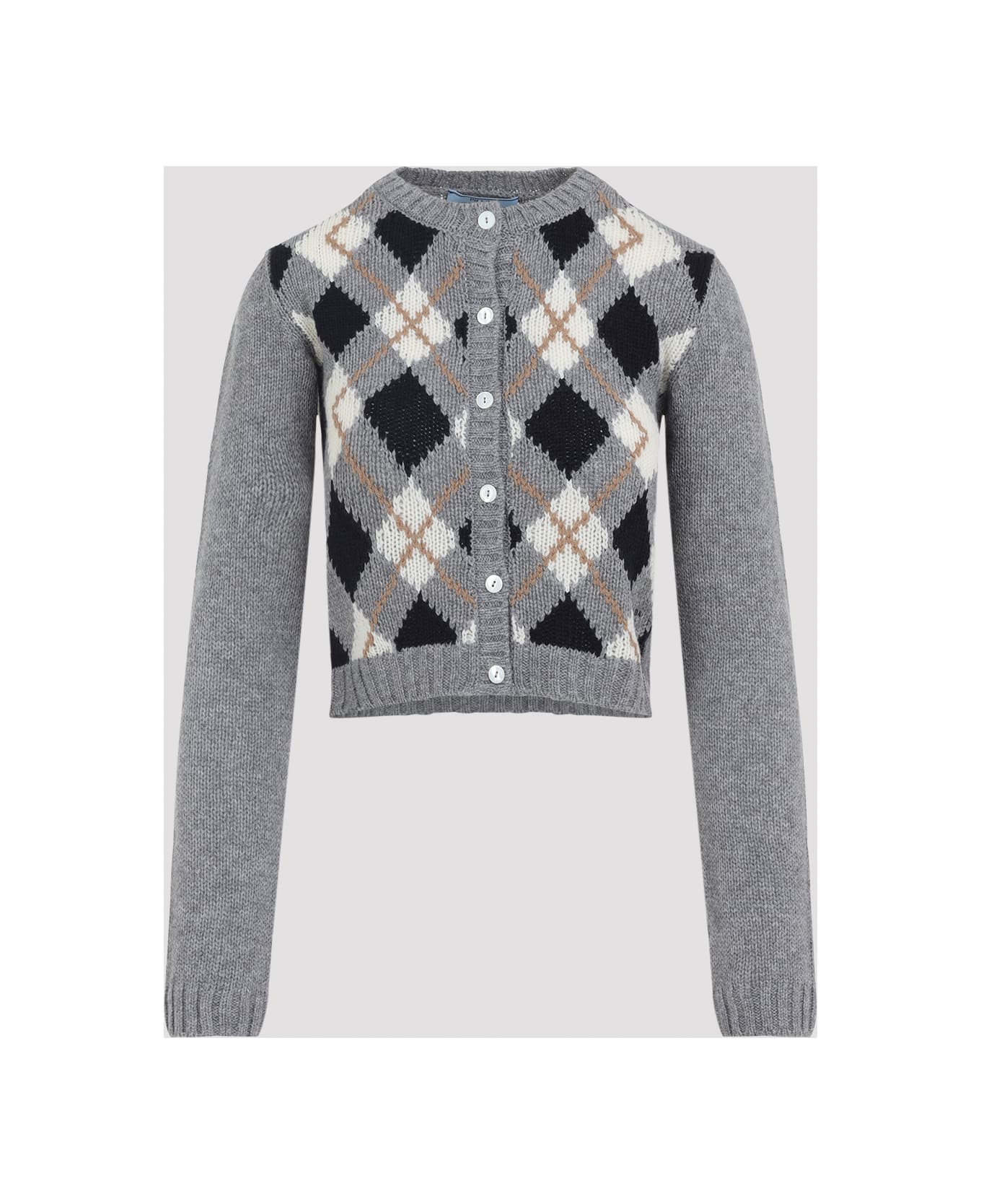 Prada Cashmere Cardigan - Grigio